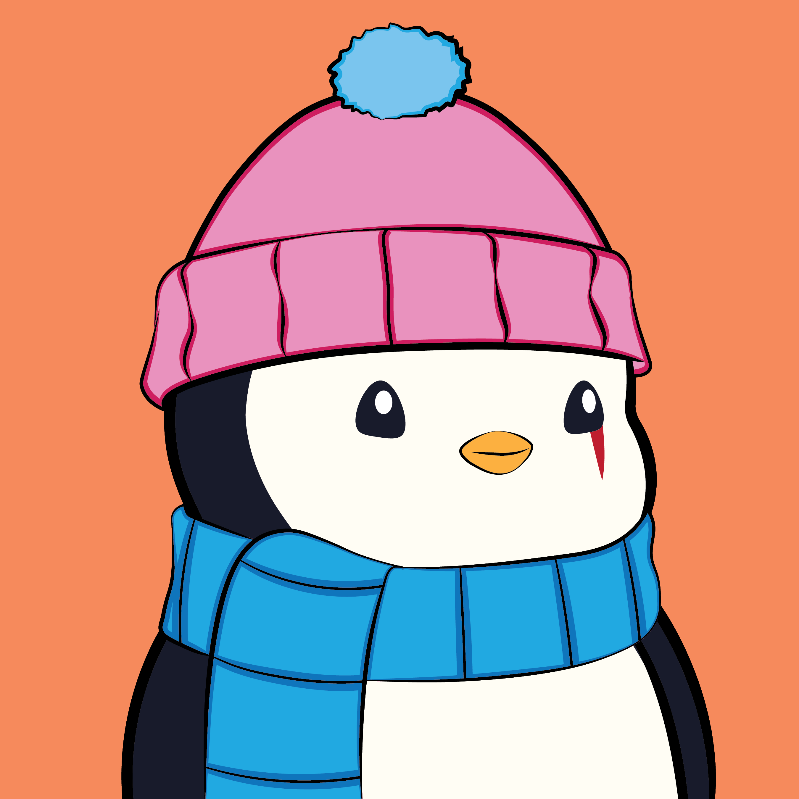 Pudgy Penguins - Pudgy Penguins - Pudgy Penguin #7489 - NFT # 7489