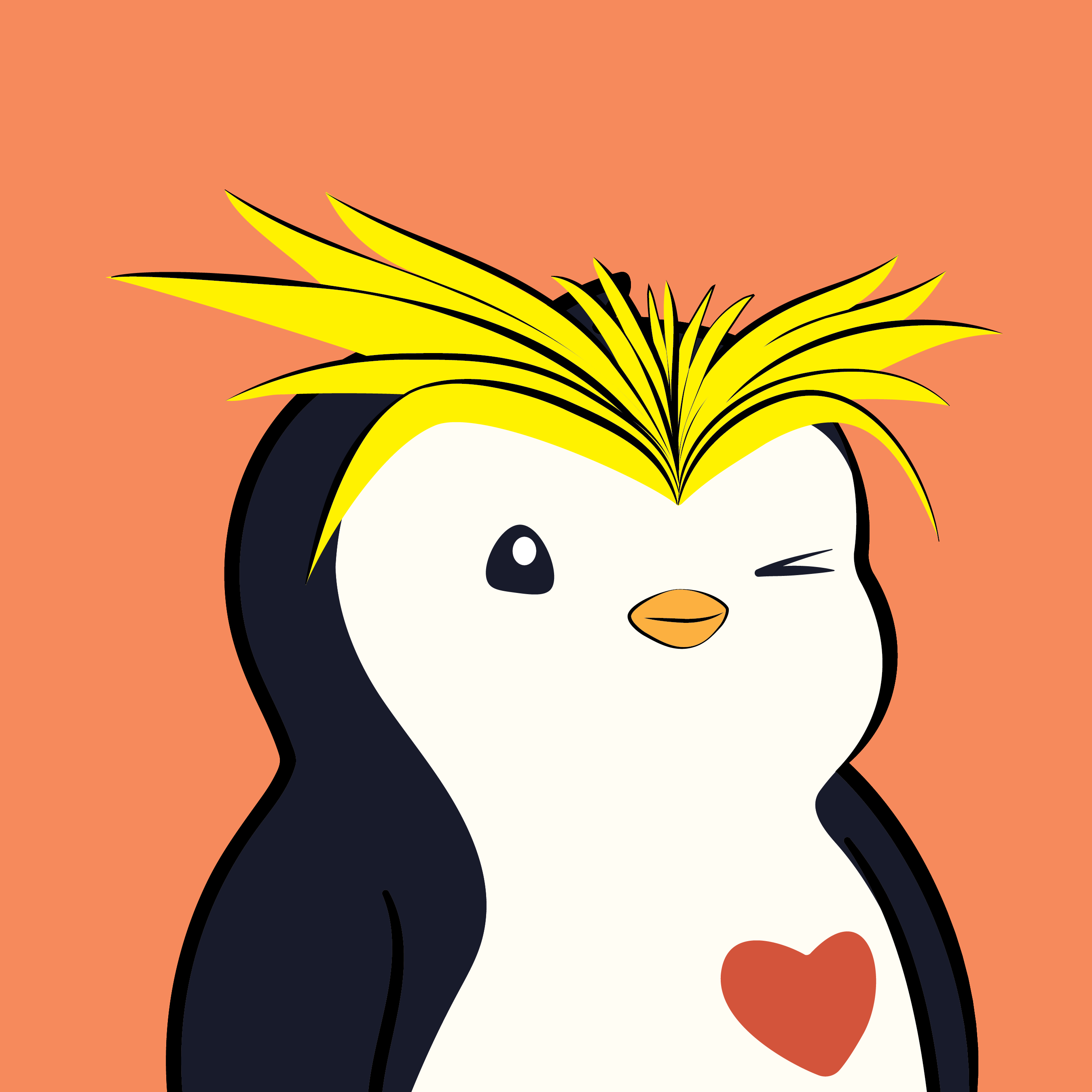 Pudgy Penguins - Pudgy Penguins - Pudgy Penguin #7556 - NFT # 7556