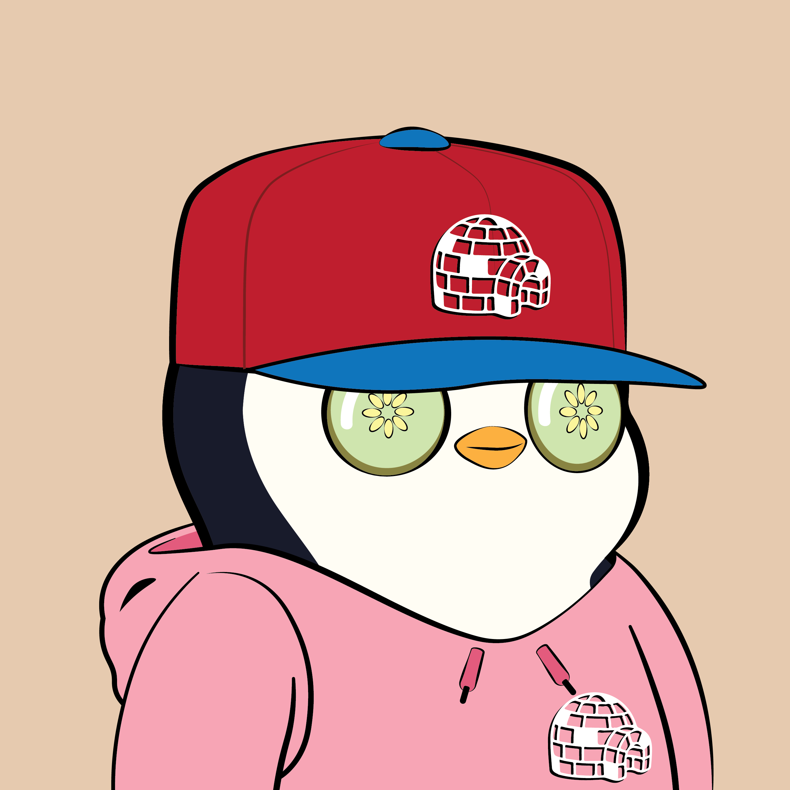 Pudgy Penguins - Pudgy Penguins - Pudgy Penguin #7593 - NFT # 7593