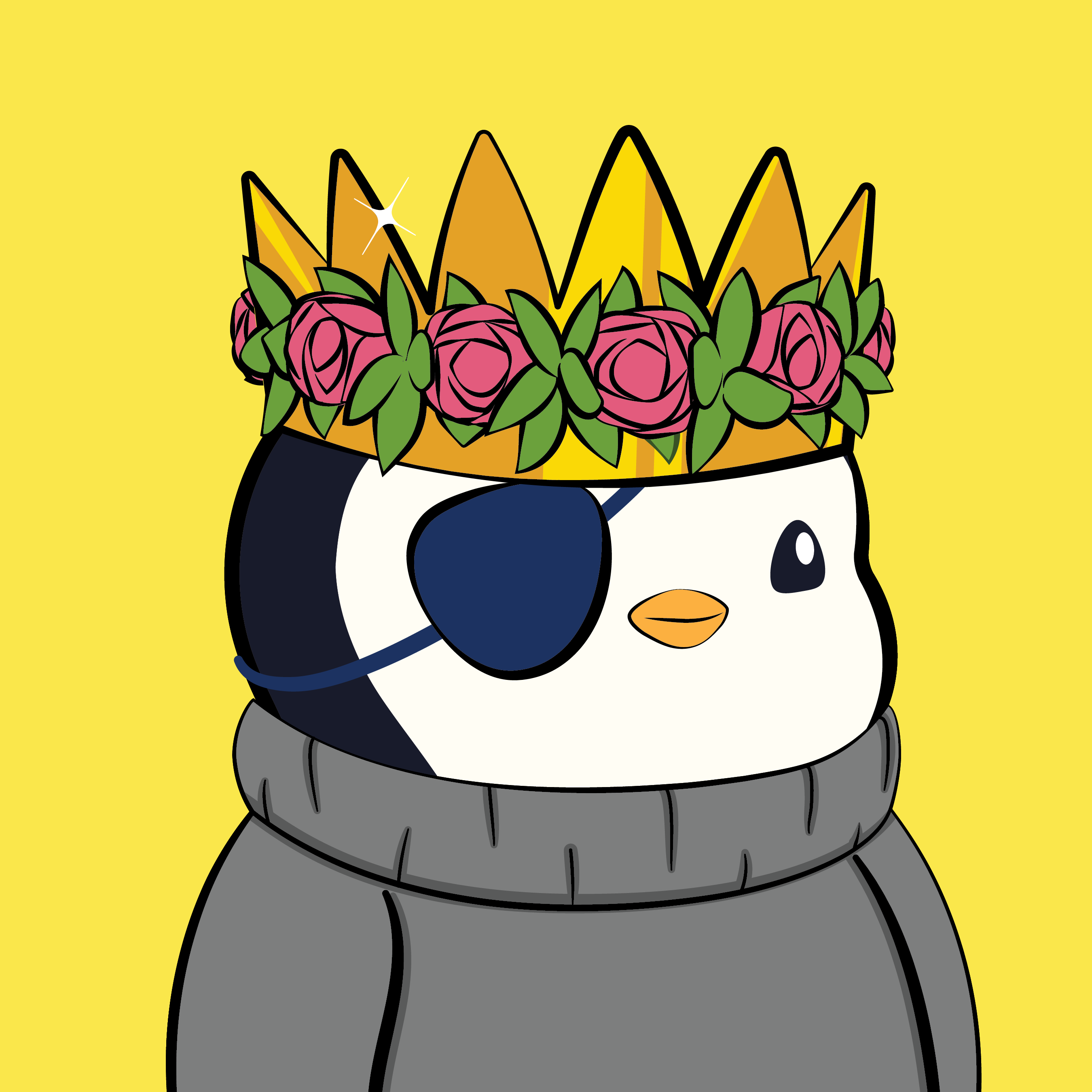 Pudgy Penguins - Pudgy Penguins - Pudgy Penguin #7605 - NFT # 7605