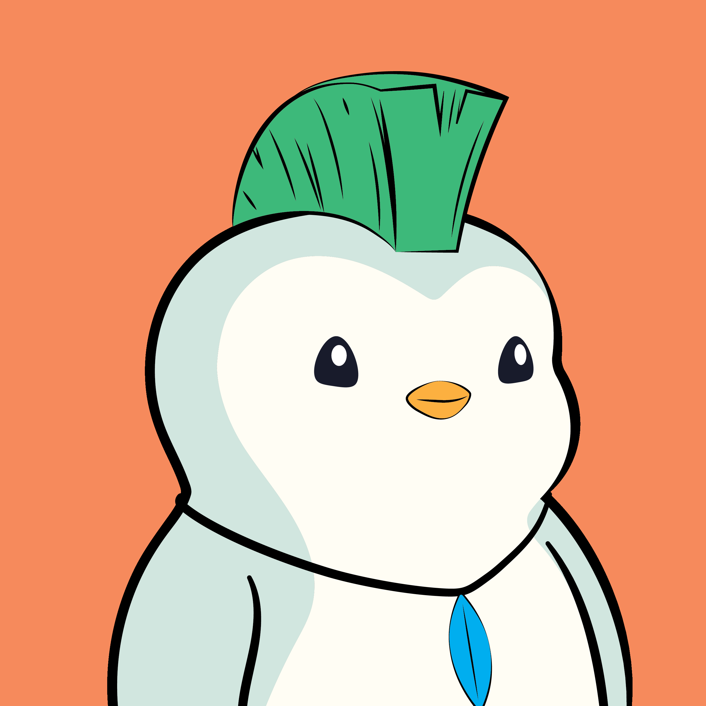 Pudgy Penguins - Pudgy Penguins - Pudgy Penguin #7637 - NFT # 7637