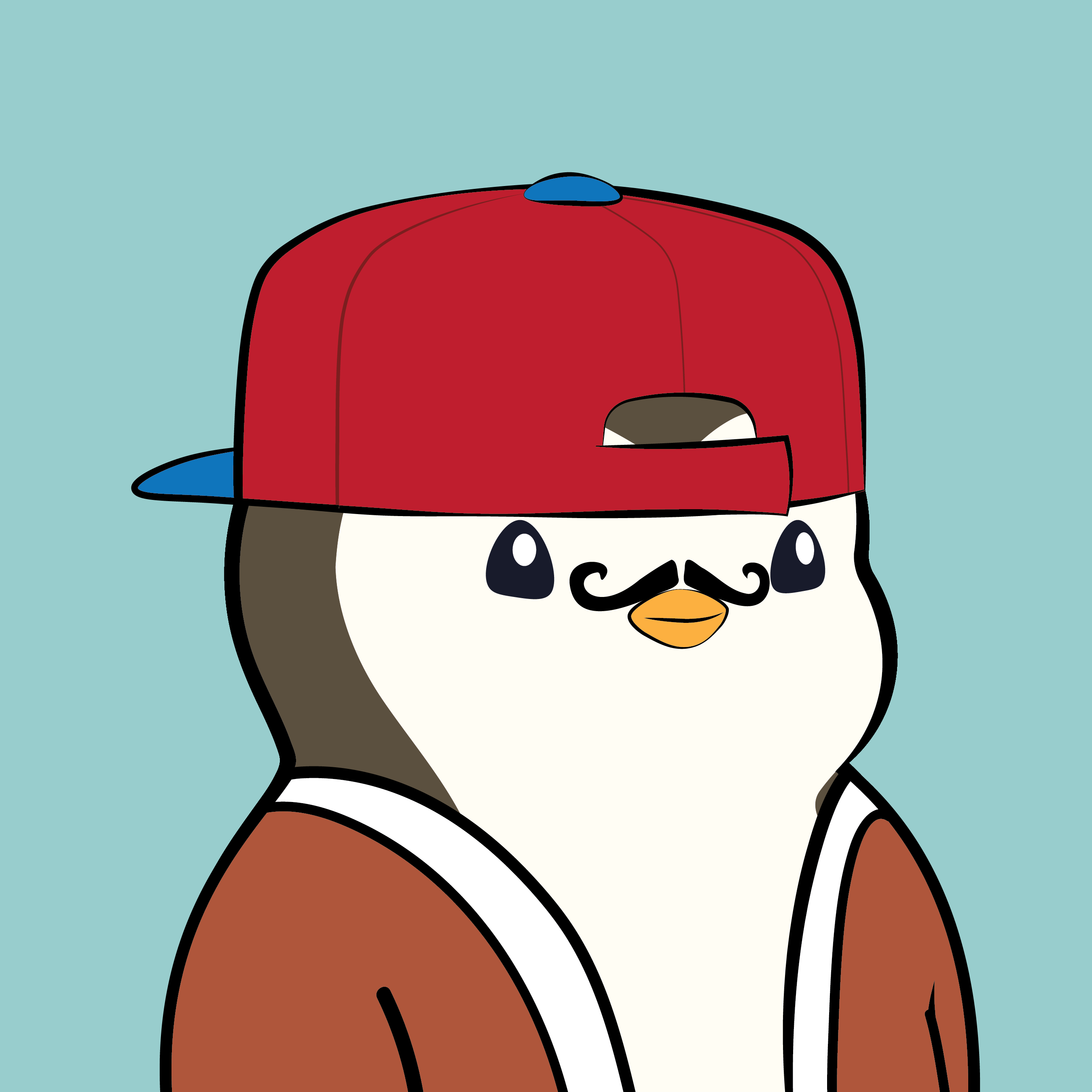 Pudgy Penguins - Pudgy Penguins - Pudgy Penguin #7757 - NFT # 7757