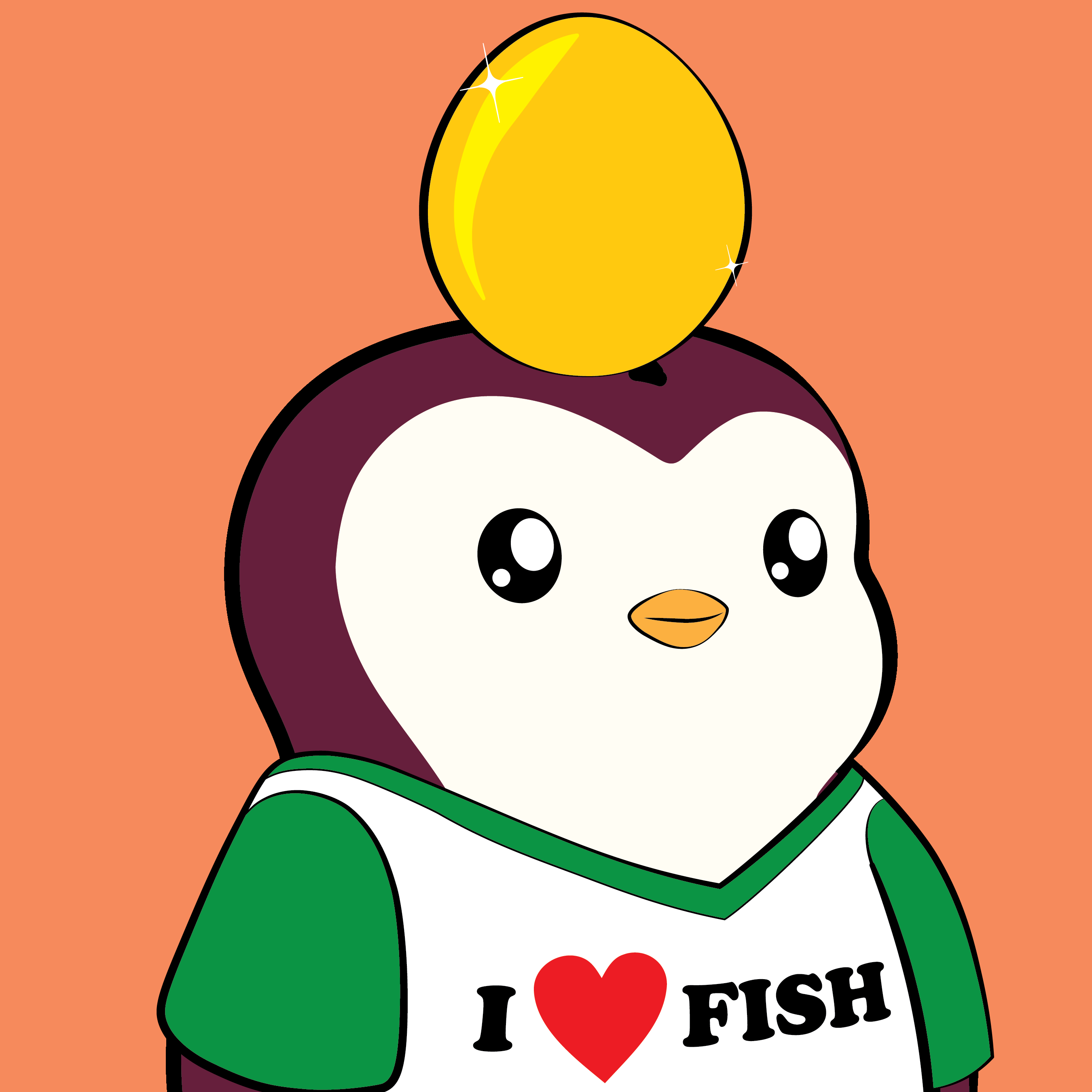 Pudgy Penguins - Pudgy Penguins - Pudgy Penguin #7834 - NFT # 7834