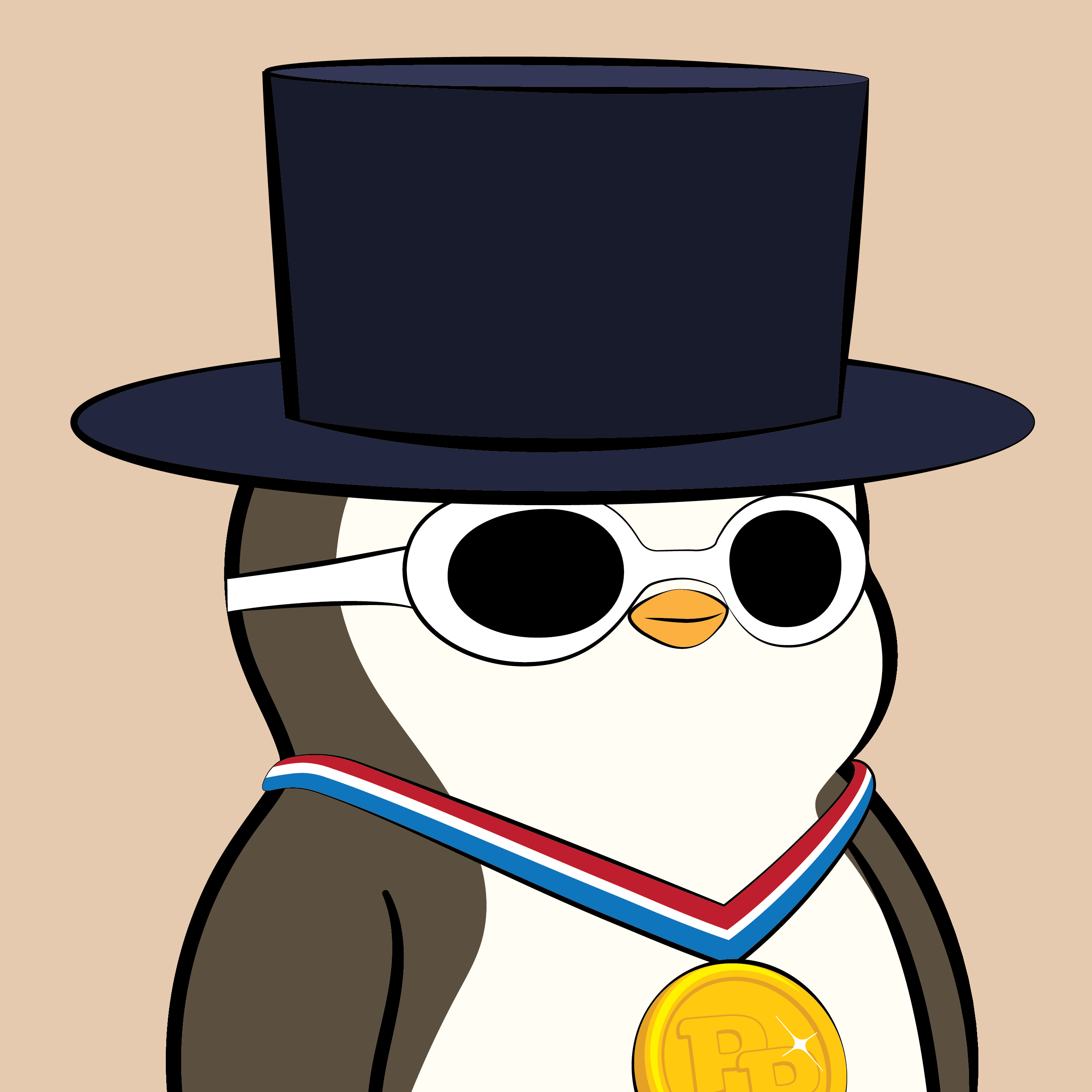 Pudgy Penguins - Pudgy Penguins - Pudgy Penguin #7880 - NFT # 7880