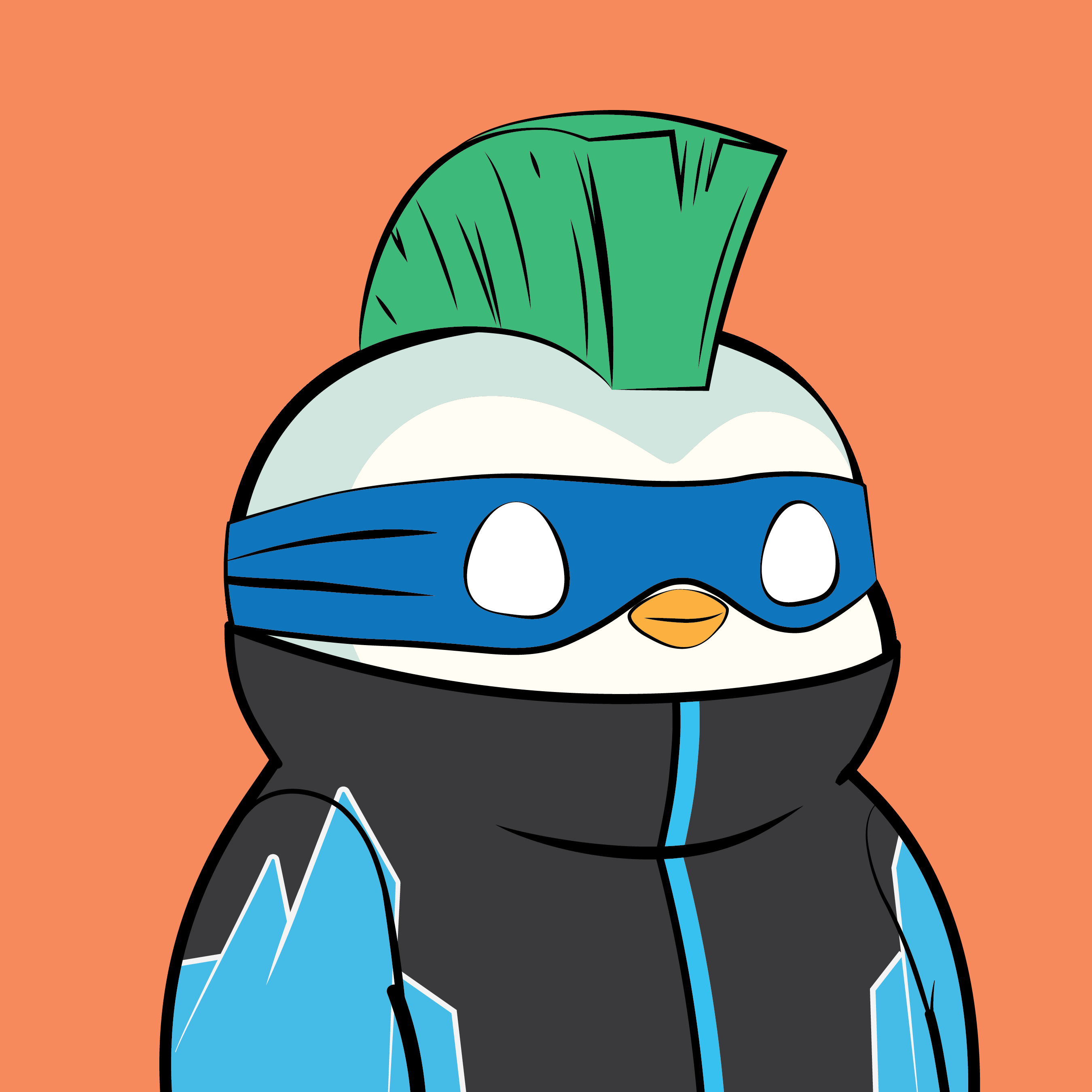 Pudgy Penguins - Pudgy Penguins - Pudgy Penguin #7915 - NFT # 7915