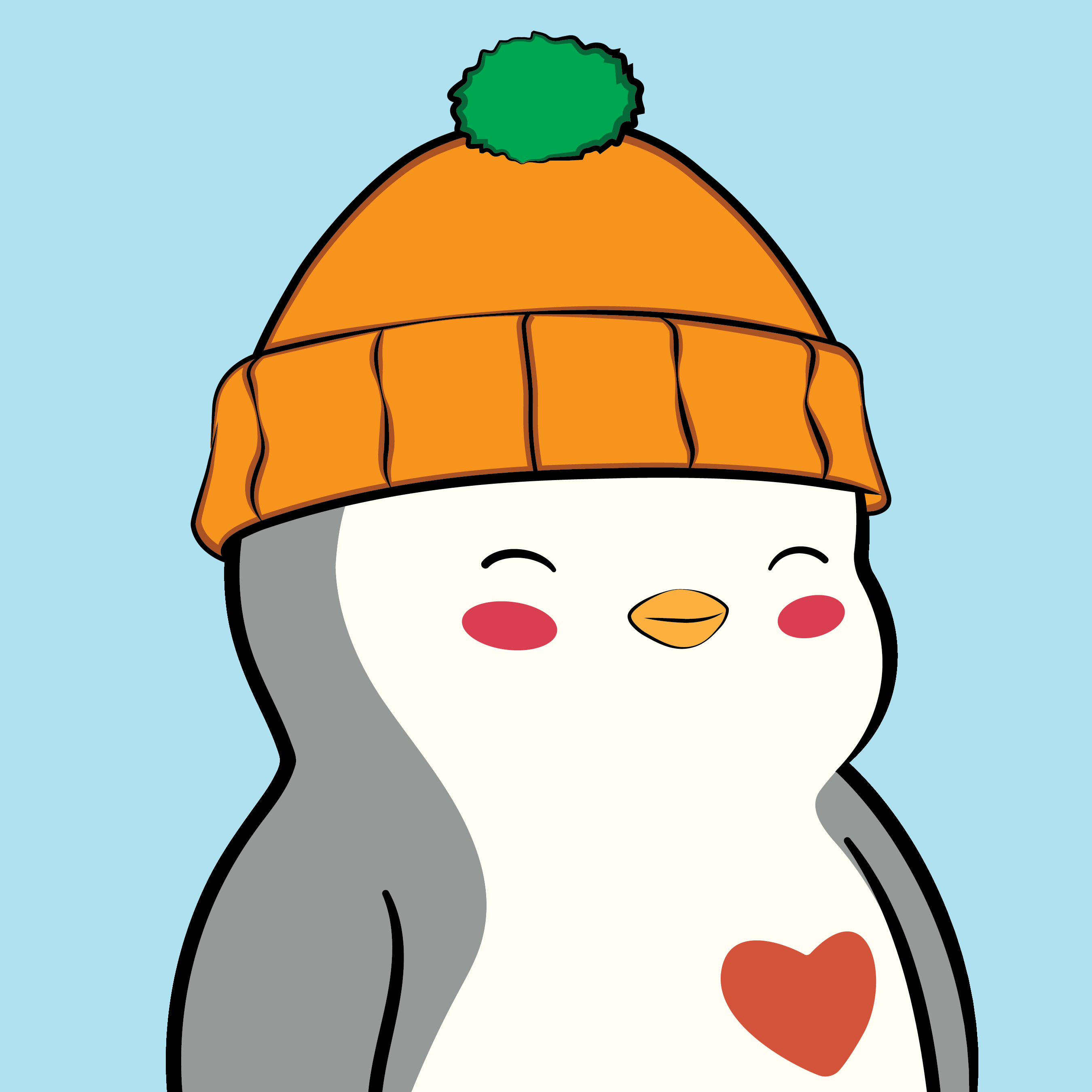 Pudgy Penguins - Pudgy Penguins - Pudgy Penguin #7972 - NFT # 7972