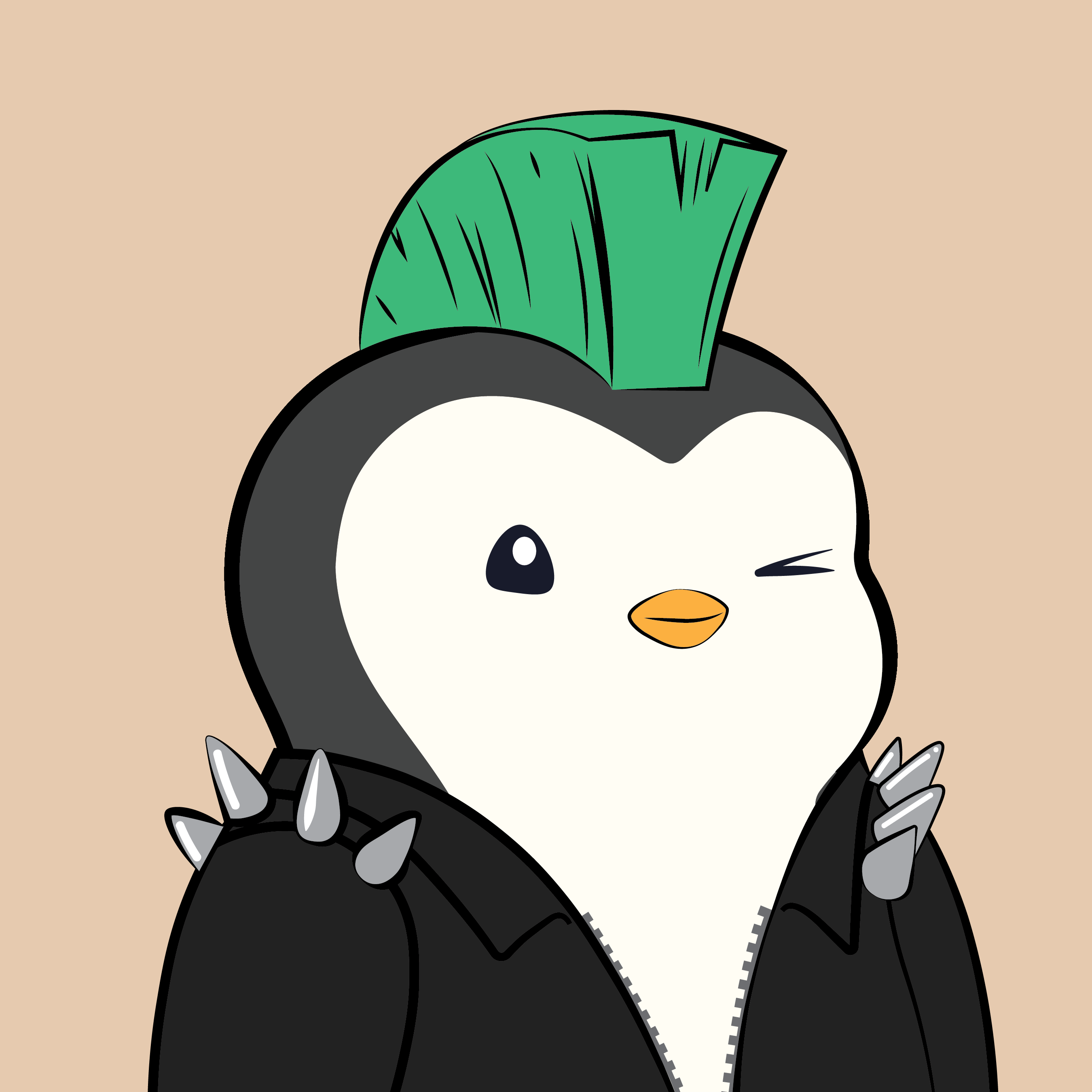 Pudgy Penguins - Pudgy Penguins - Pudgy Penguin #7993 - NFT # 7993