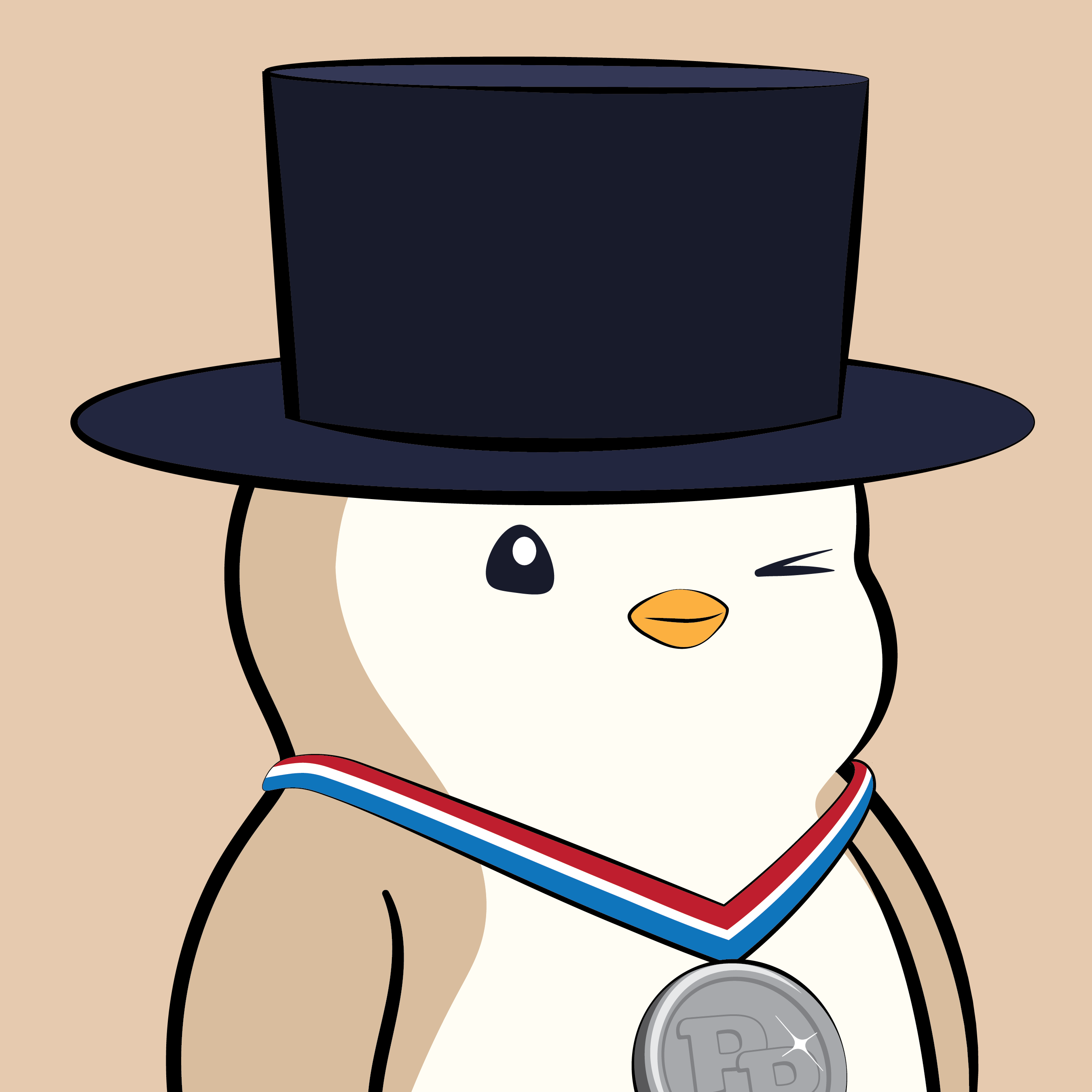 Pudgy Penguins - Pudgy Penguins - Pudgy Penguin #8110 - NFT # 8110