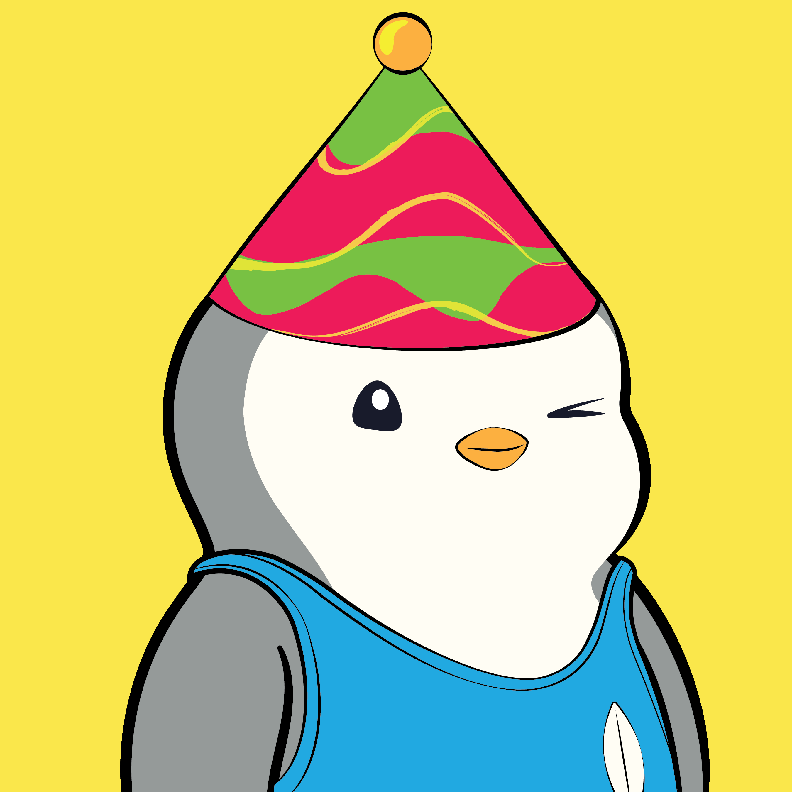 Pudgy Penguins - Pudgy Penguins - Pudgy Penguin #8166 - NFT # 8166