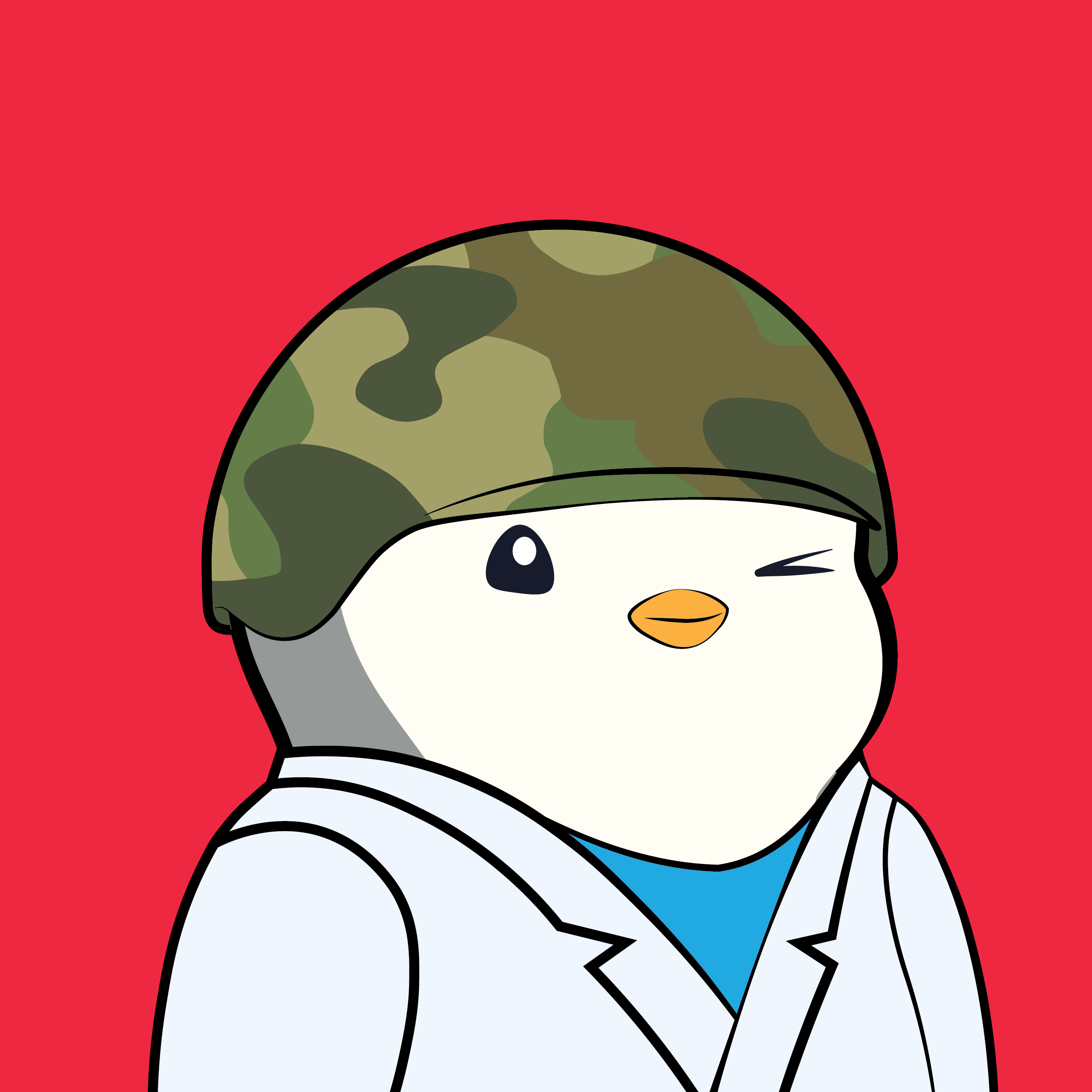 Pudgy Penguins - Pudgy Penguins - Pudgy Penguin #8291 - NFT # 8291