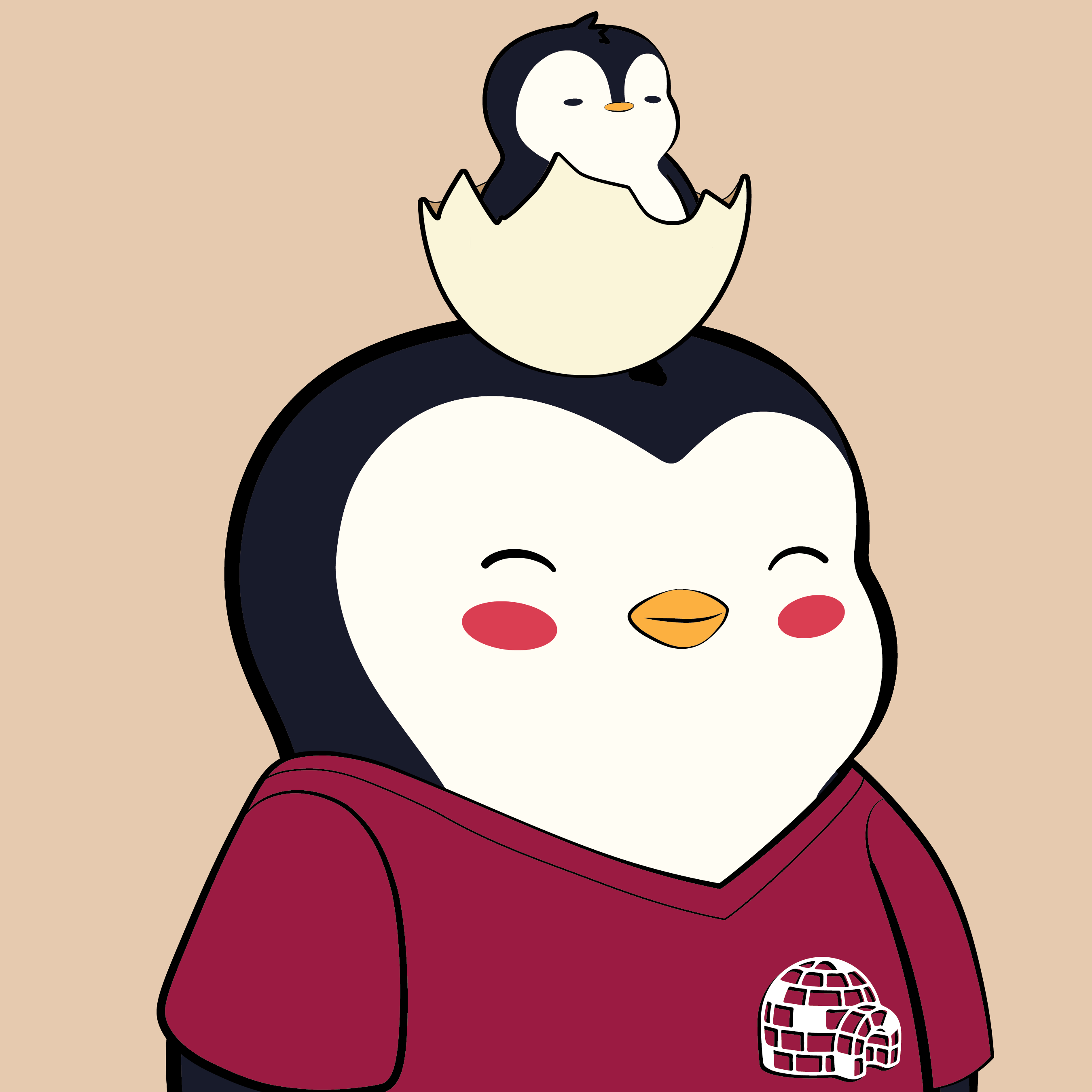 Pudgy Penguins - Pudgy Penguins - Pudgy Penguin #8376 - NFT # 8376