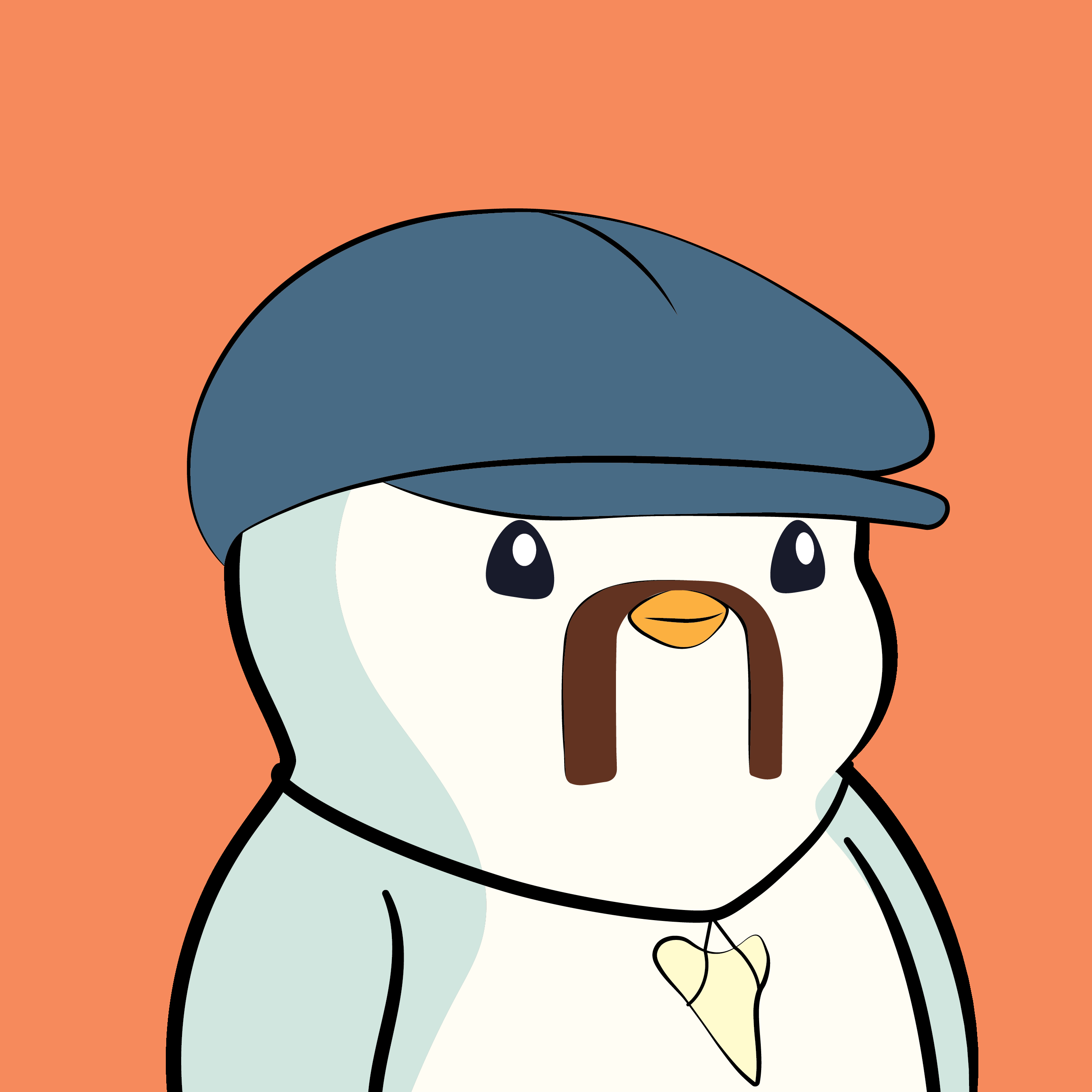 Pudgy Penguins - Pudgy Penguins - Pudgy Penguin #8393 - NFT # 8393