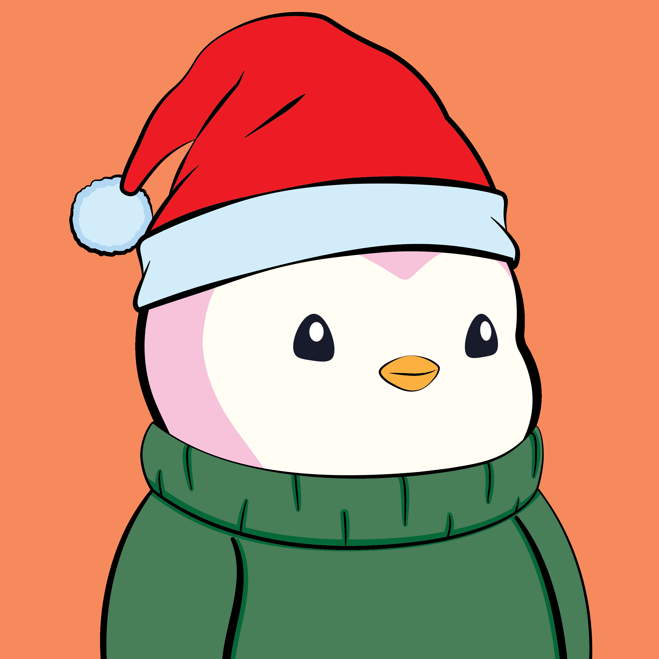 Pudgy Penguins - Pudgy Penguins - Pudgy Penguin #8593 - NFT # 8593