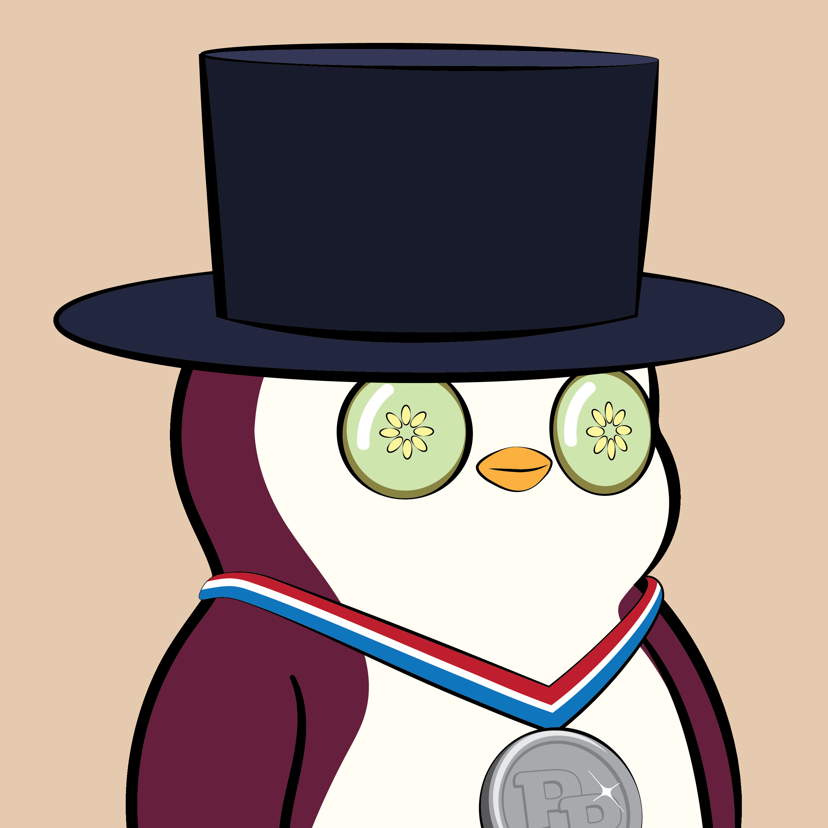 Pudgy Penguins - Pudgy Penguins - Pudgy Penguin #8608 - NFT # 8608