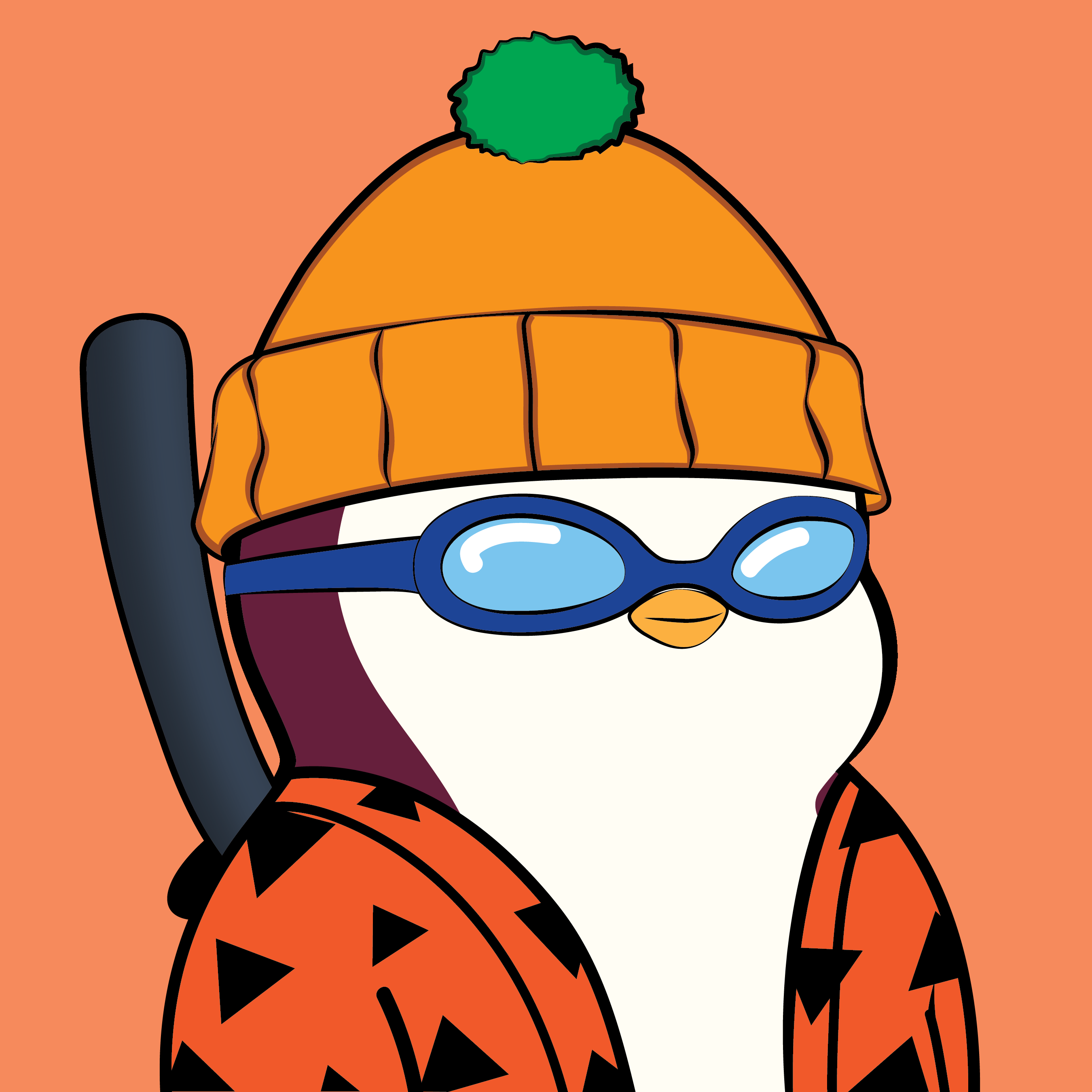 Pudgy Penguins - Pudgy Penguins - Pudgy Penguin #8696 - NFT # 8696