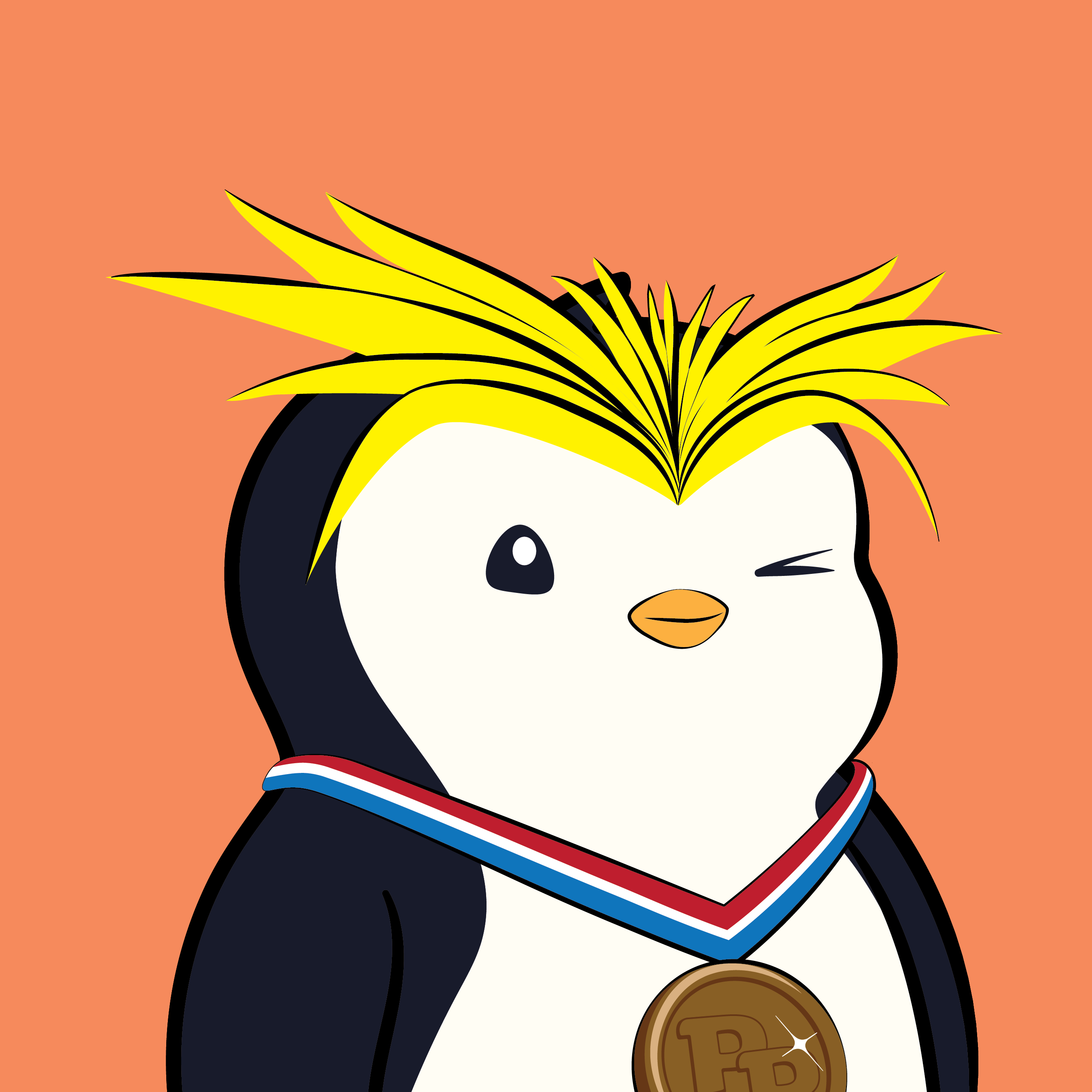 Pudgy Penguins - Pudgy Penguins - Pudgy Penguin #8807 - NFT # 8807