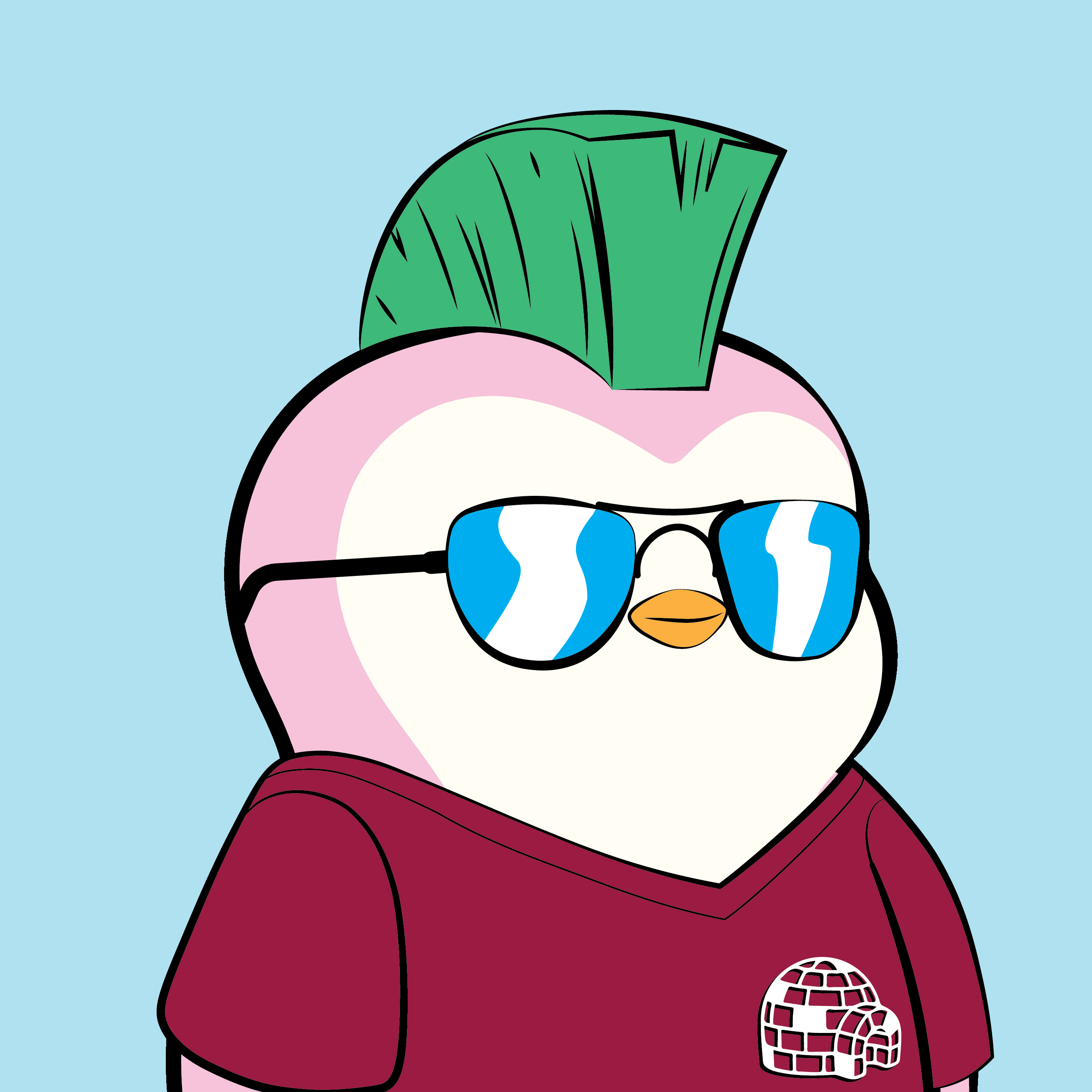 Pudgy Penguins - Pudgy Penguins - Pudgy Penguin #884 - NFT # 884