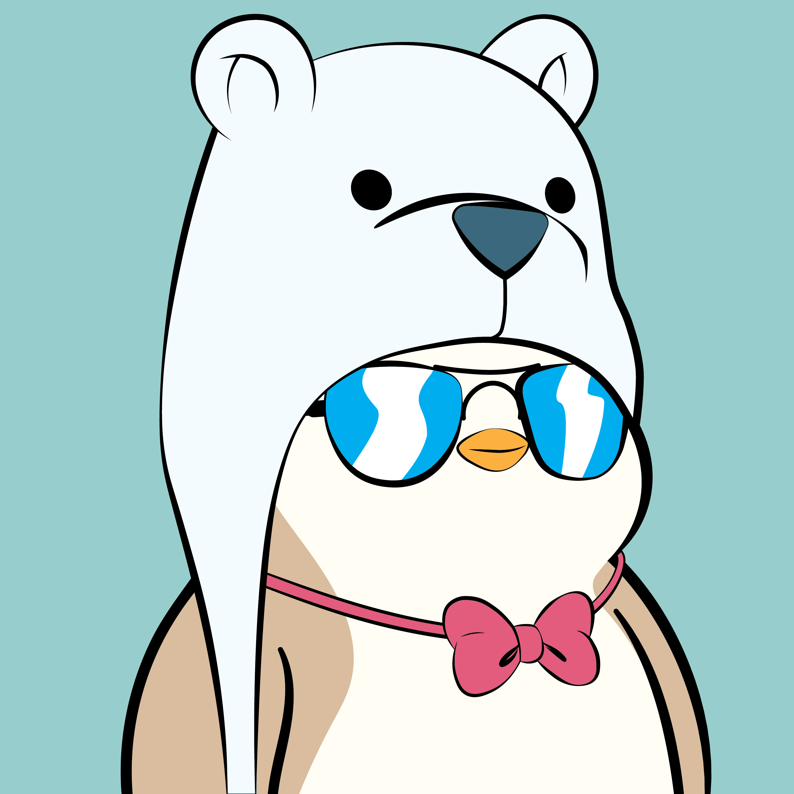 Pudgy Penguins - Pudgy Penguins - Pudgy Penguin #8843 - NFT # 8843