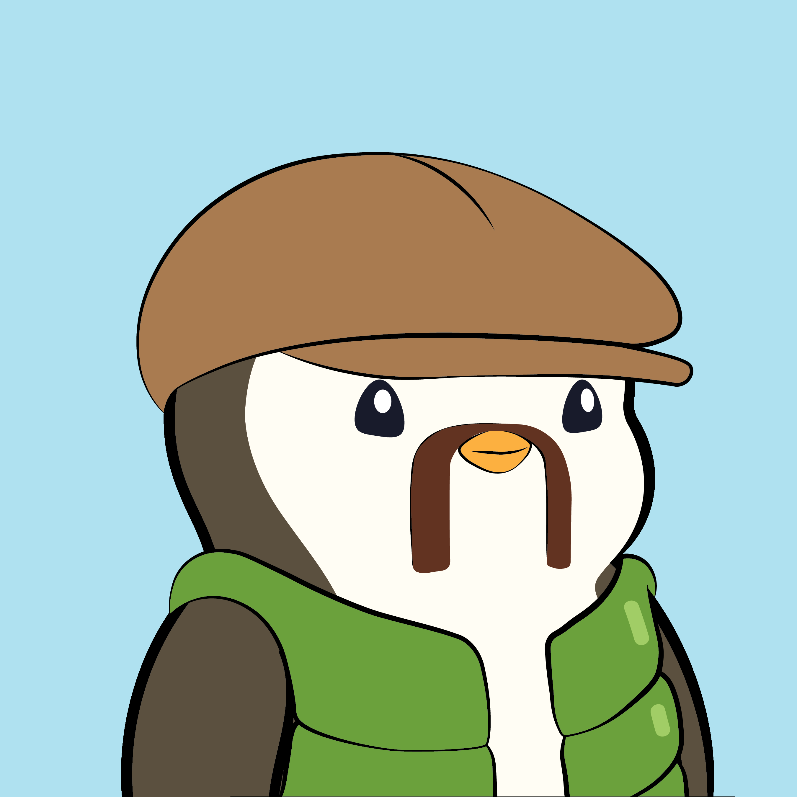 Pudgy Penguins - Pudgy Penguins - Pudgy Penguin #8887 - NFT # 8887