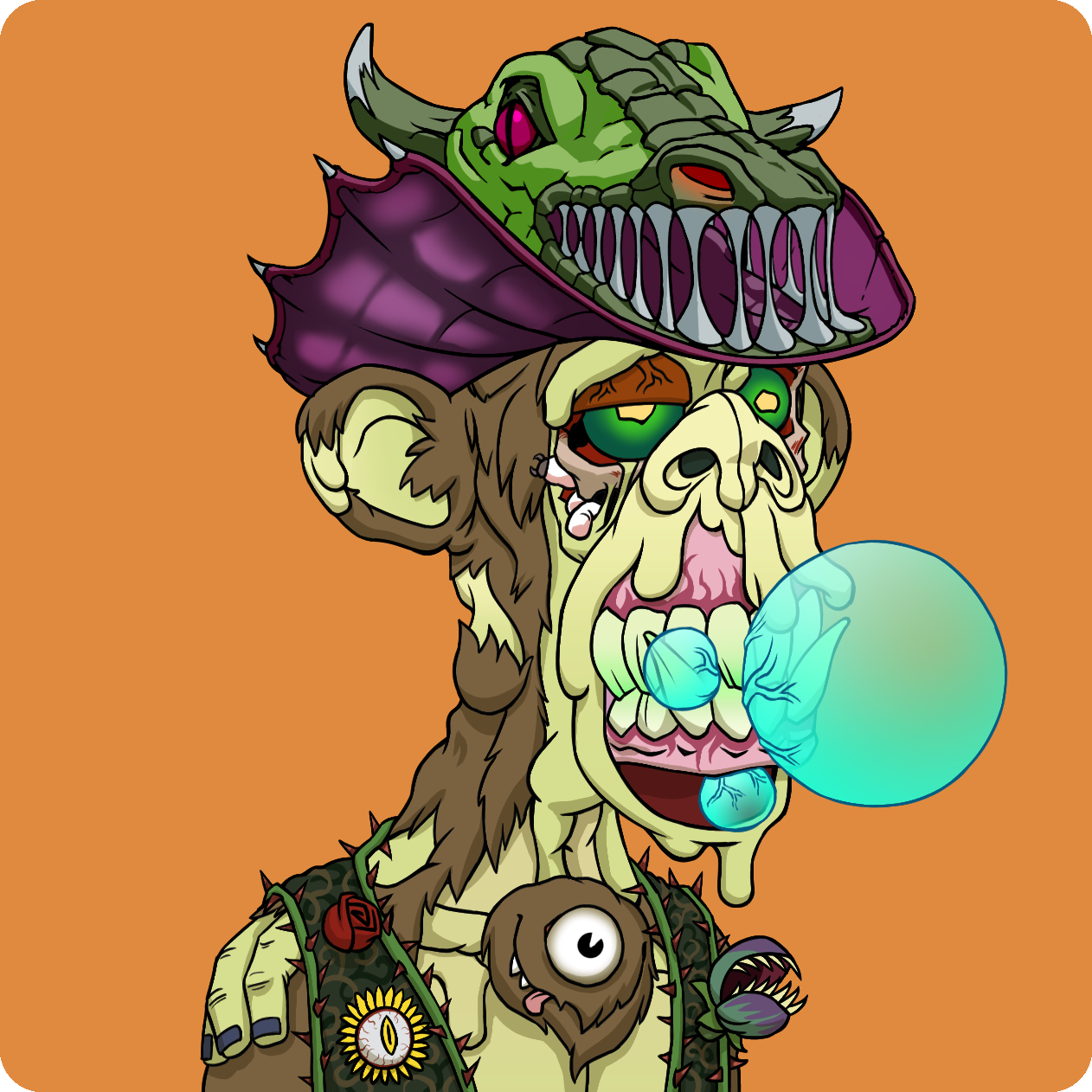 Yuga Labs - Mutant Ape Yacht Club - NFT # 1595