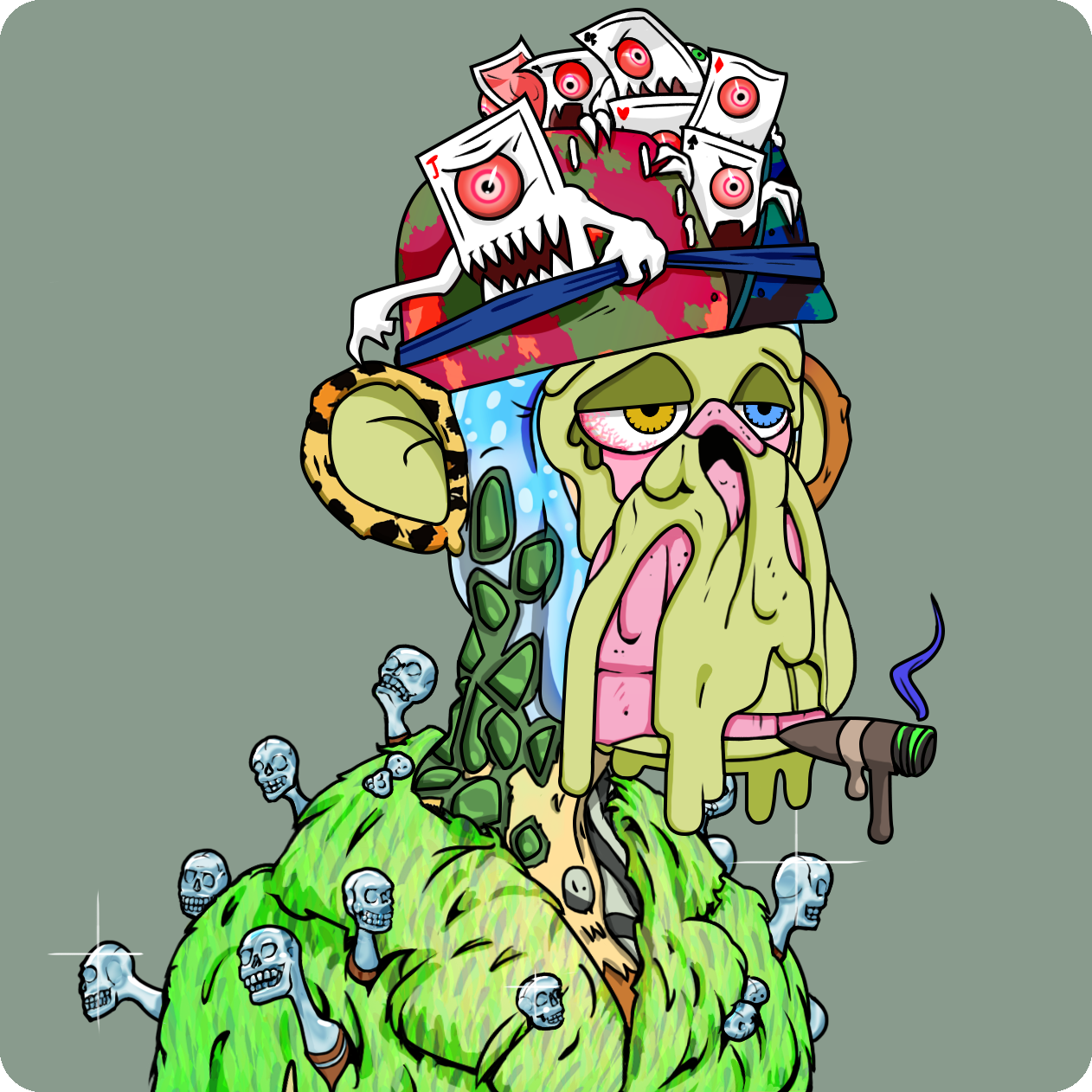 Yuga Labs - Mutant Ape Yacht Club - NFT # 23446