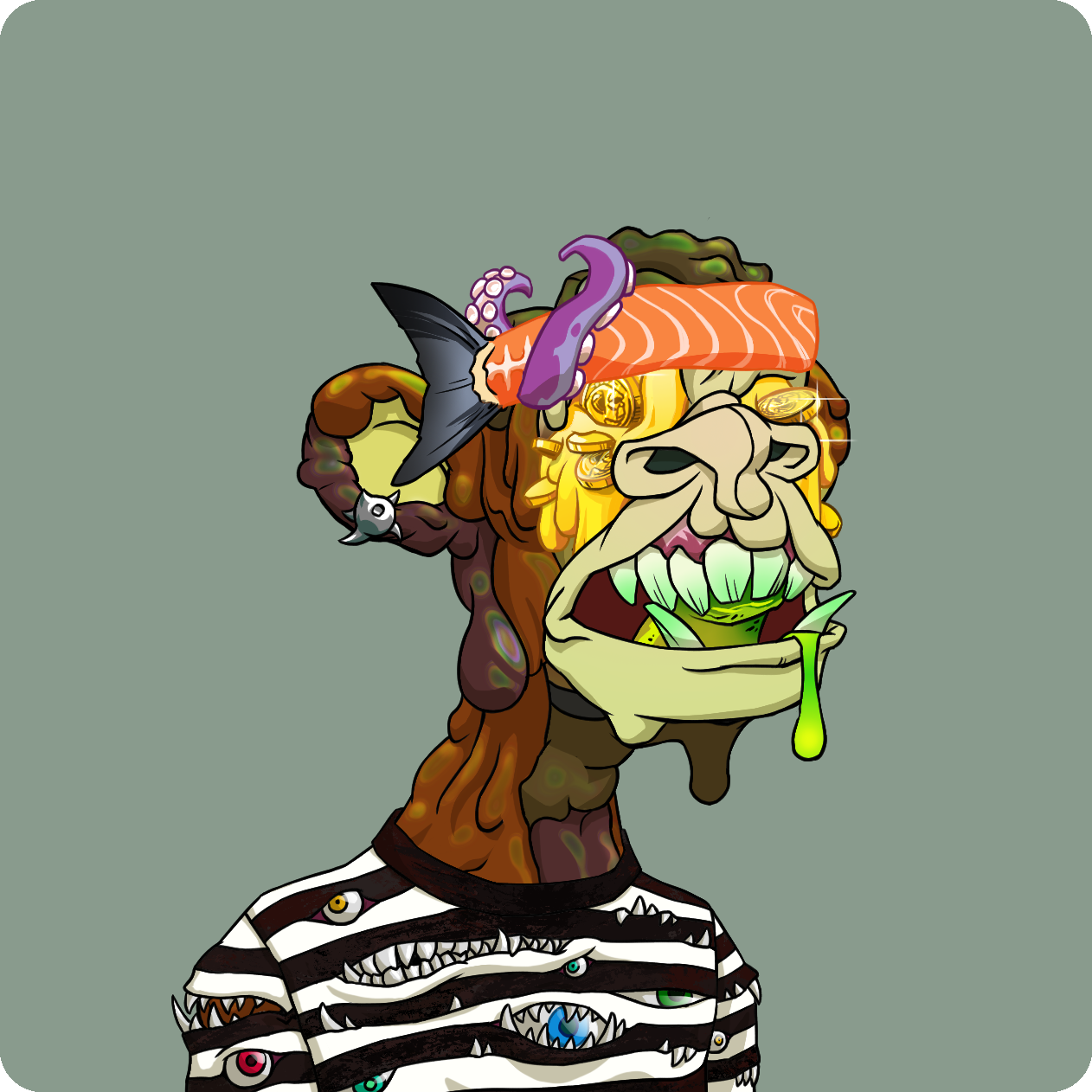 Yuga Labs - Mutant Ape Yacht Club - NFT # 95