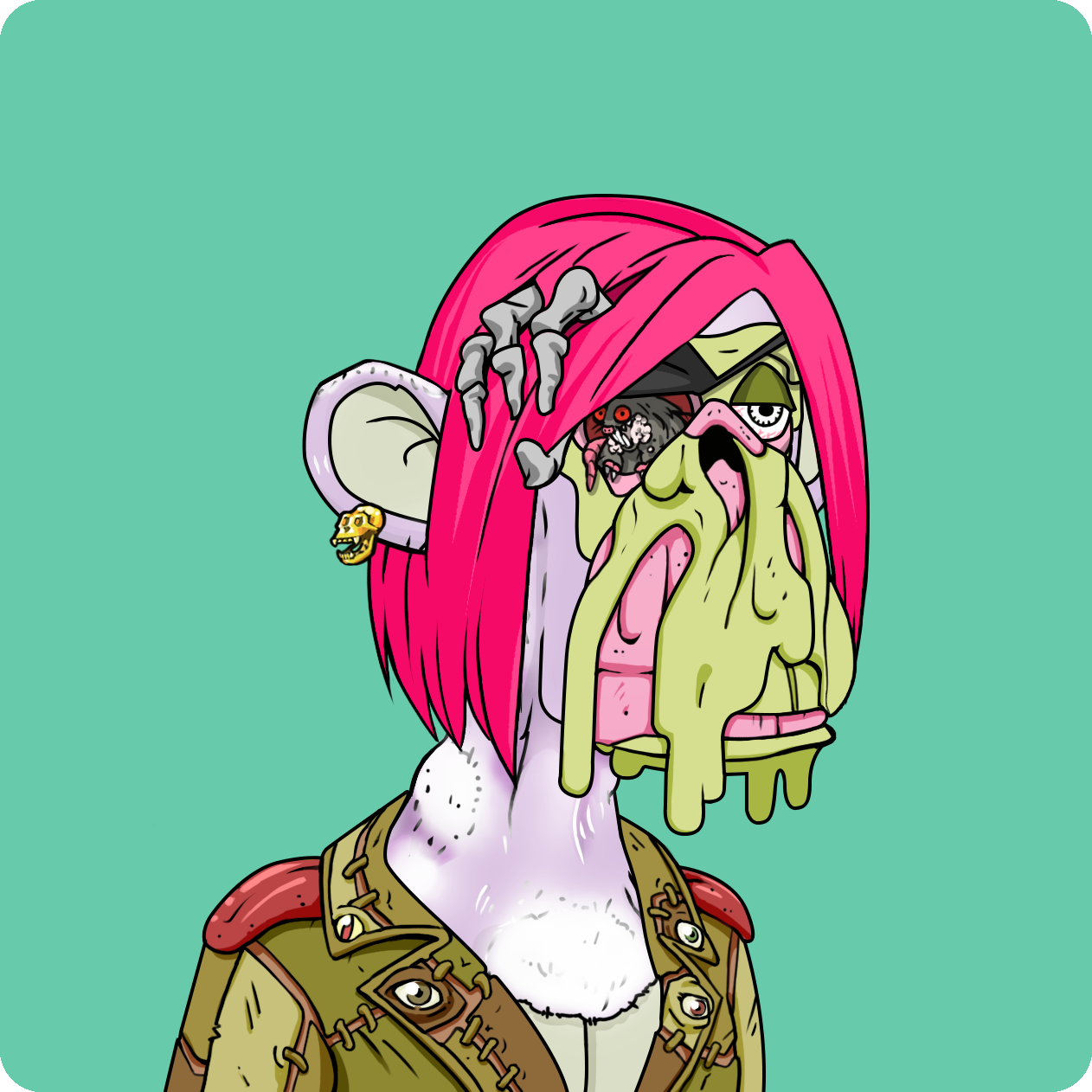 Yuga Labs - Mutant Ape Yacht Club - NFT # 28136