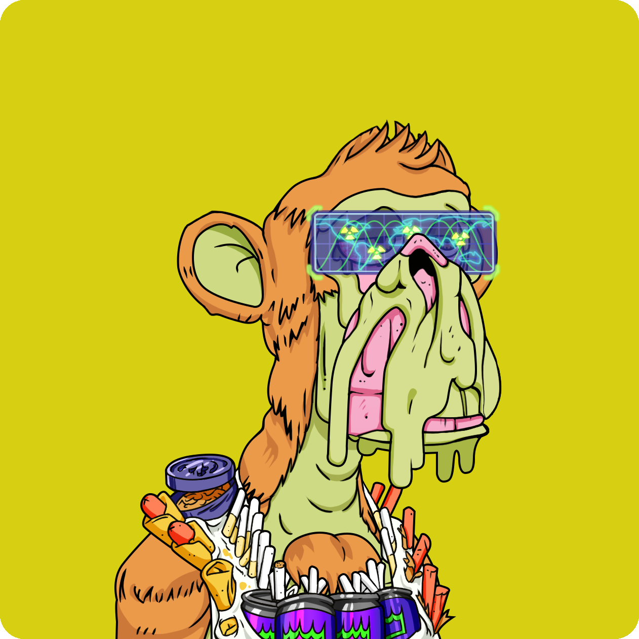 Yuga Labs - Mutant Ape Yacht Club - NFT # 5123