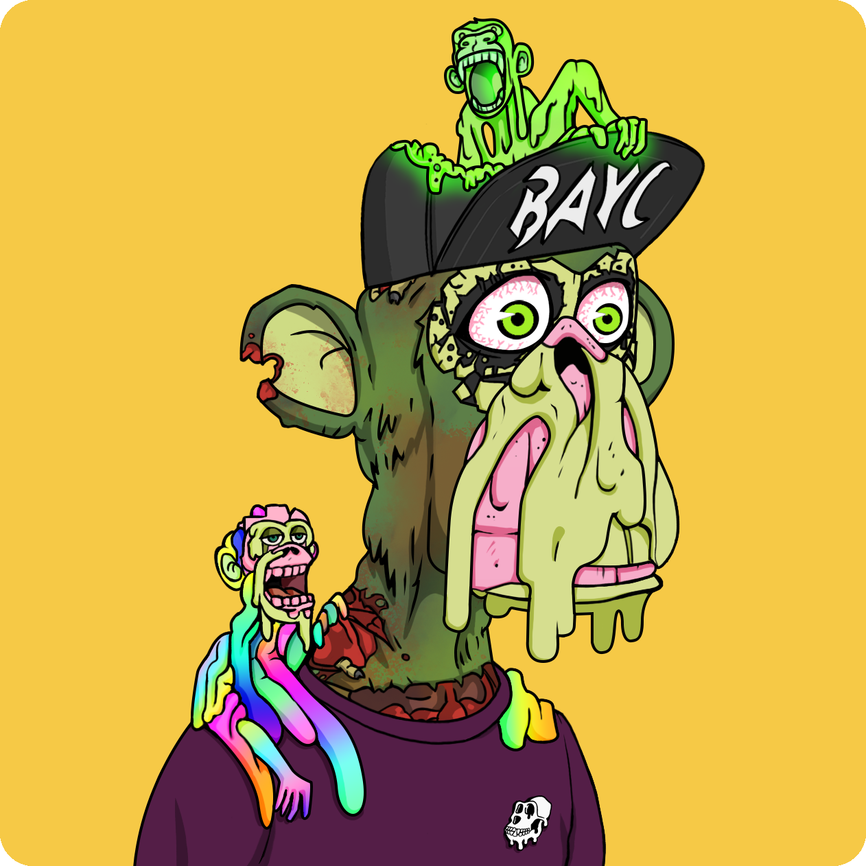 Yuga Labs - Mutant Ape Yacht Club - NFT # 13130