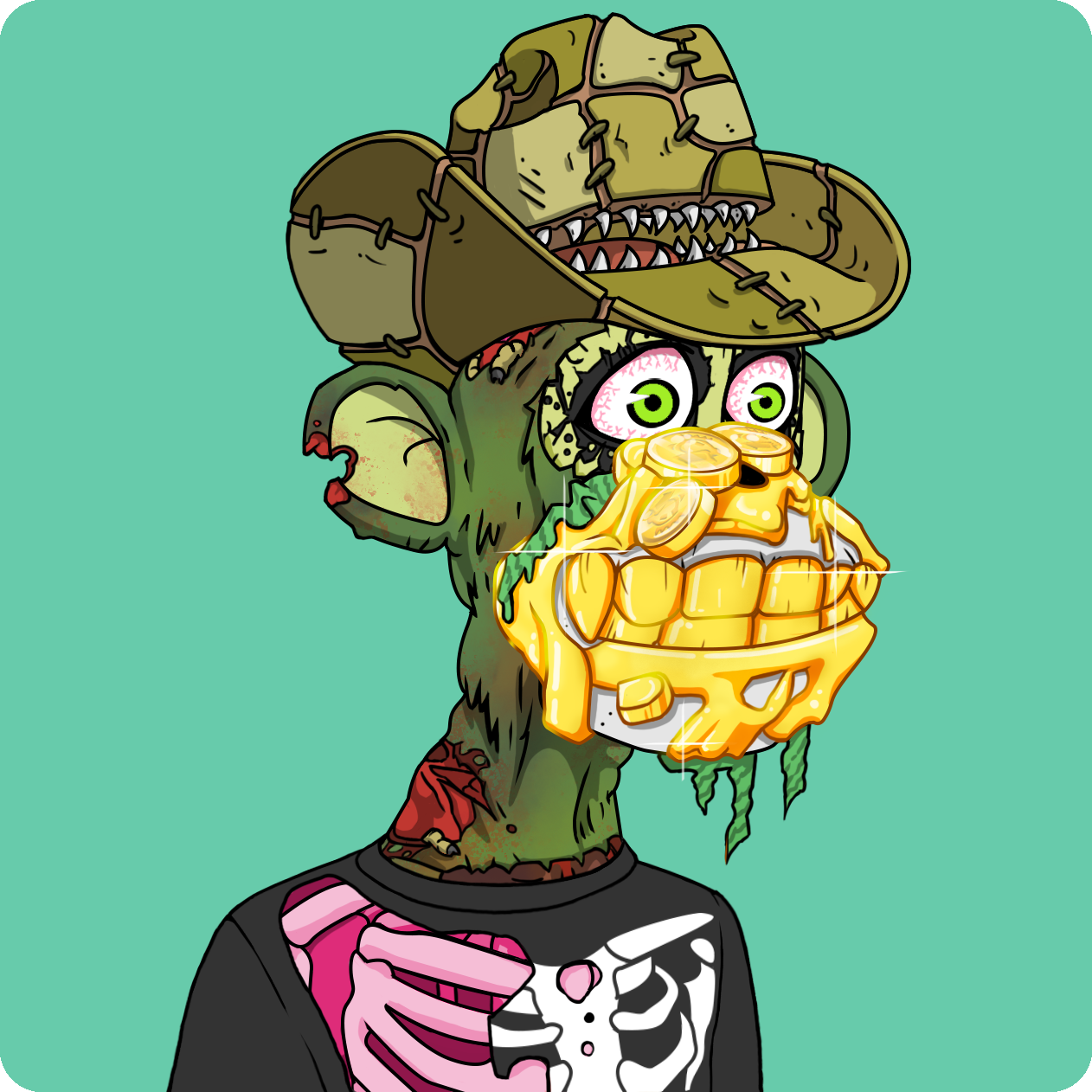 Yuga Labs - Mutant Ape Yacht Club - NFT # 17164