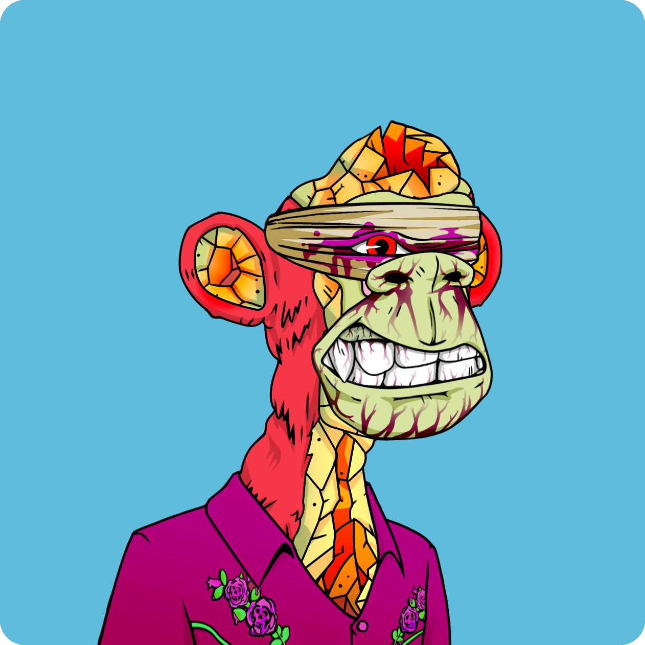 Yuga Labs - Mutant Ape Yacht Club - NFT # 10162