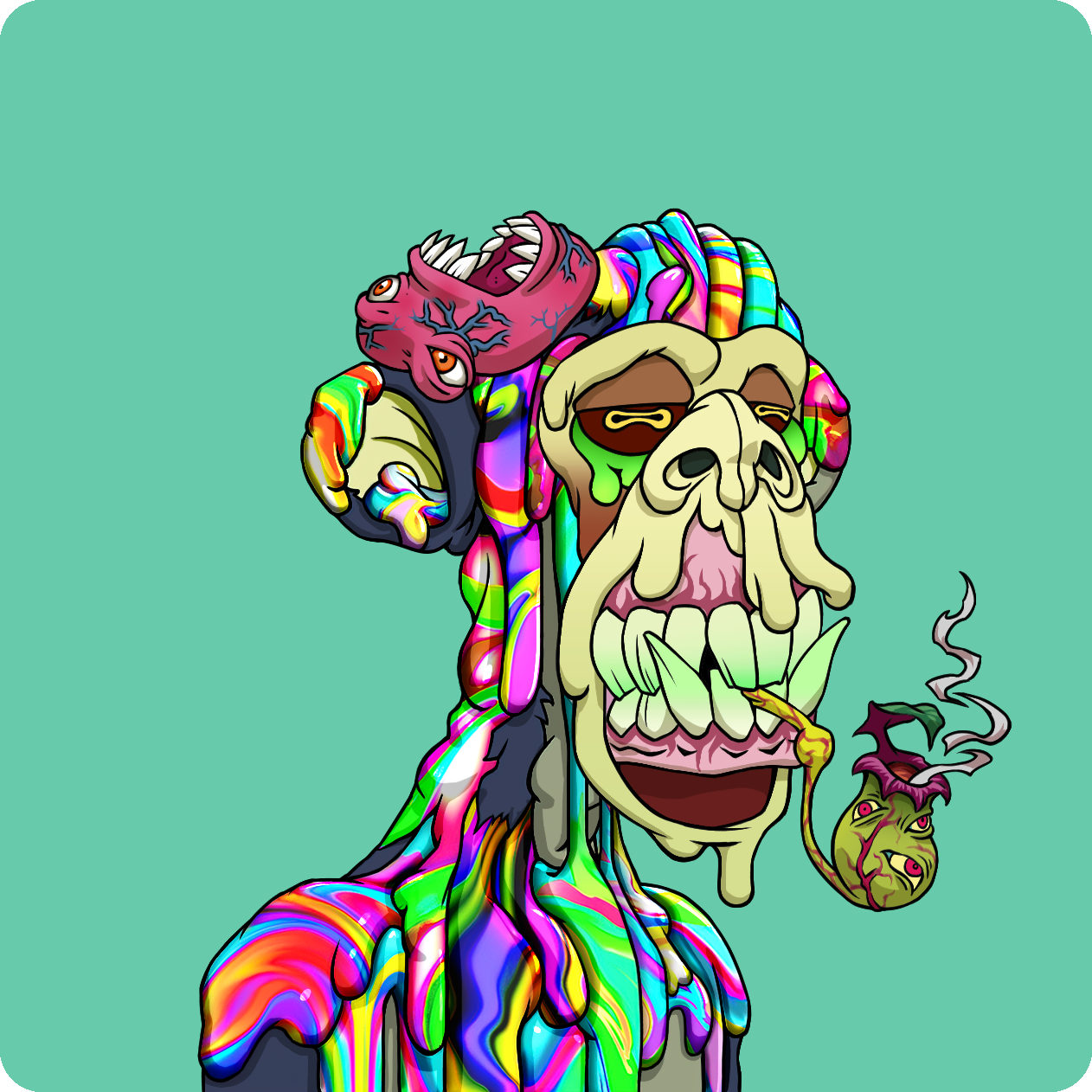 Yuga Labs - Mutant Ape Yacht Club - NFT # 10047