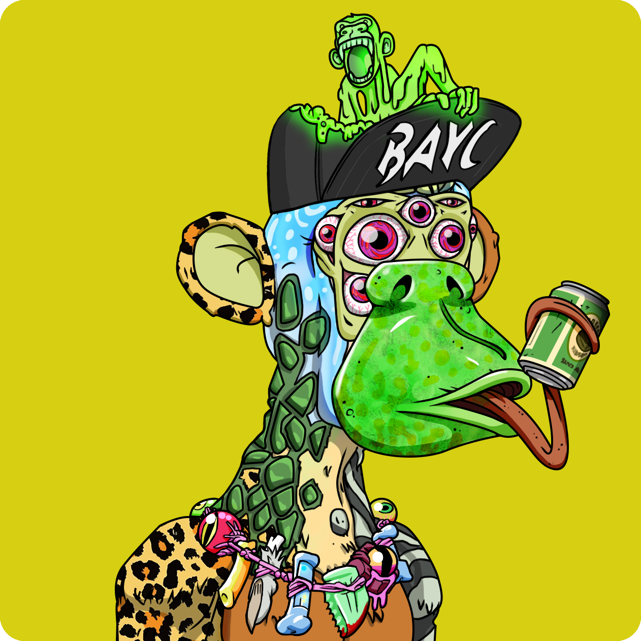 Yuga Labs - Mutant Ape Yacht Club - NFT # 1103