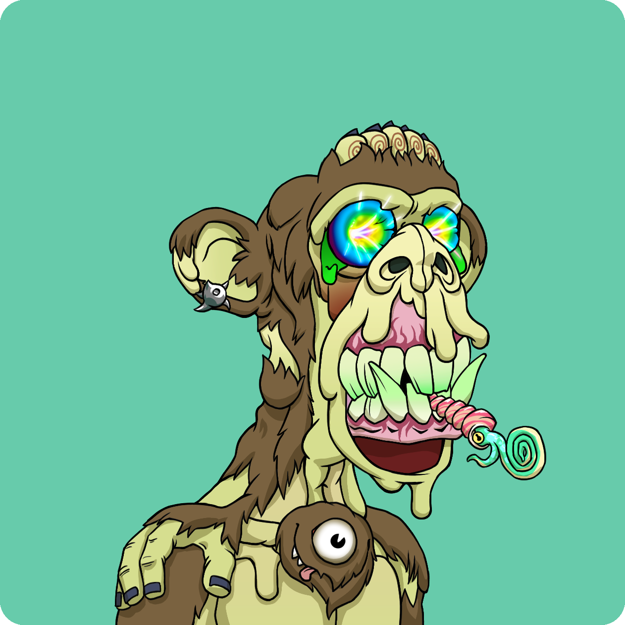 Yuga Labs - Mutant Ape Yacht Club - NFT # 3475