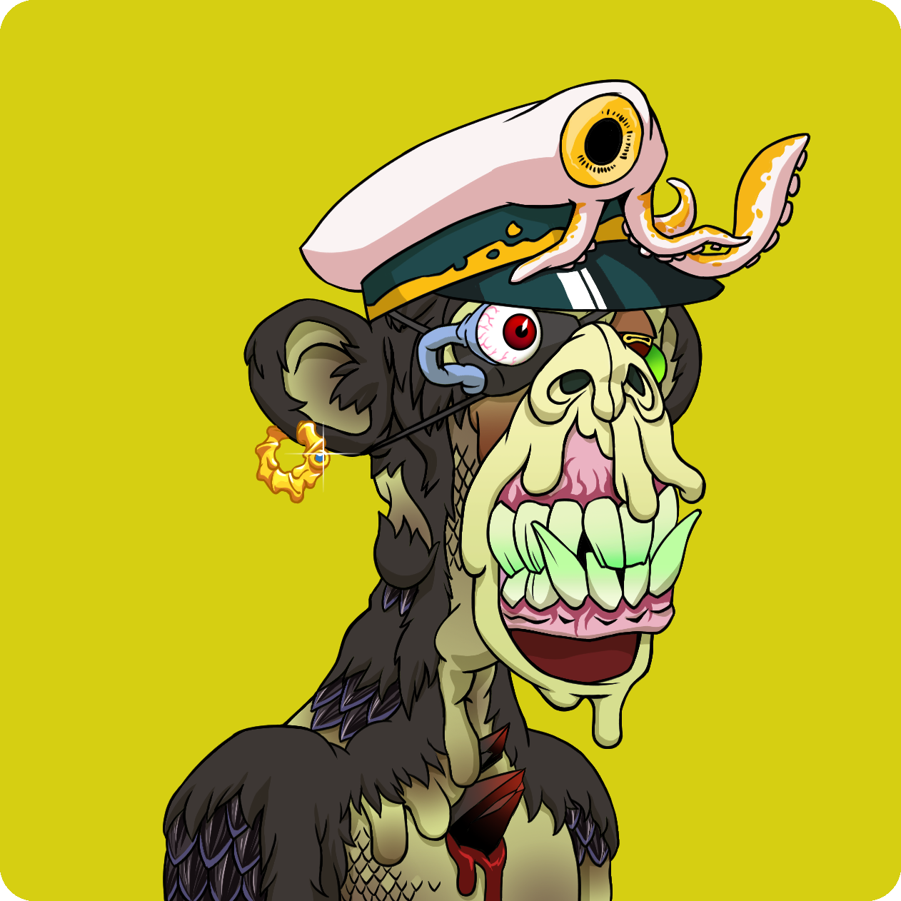 Yuga Labs - Mutant Ape Yacht Club - NFT # 16131