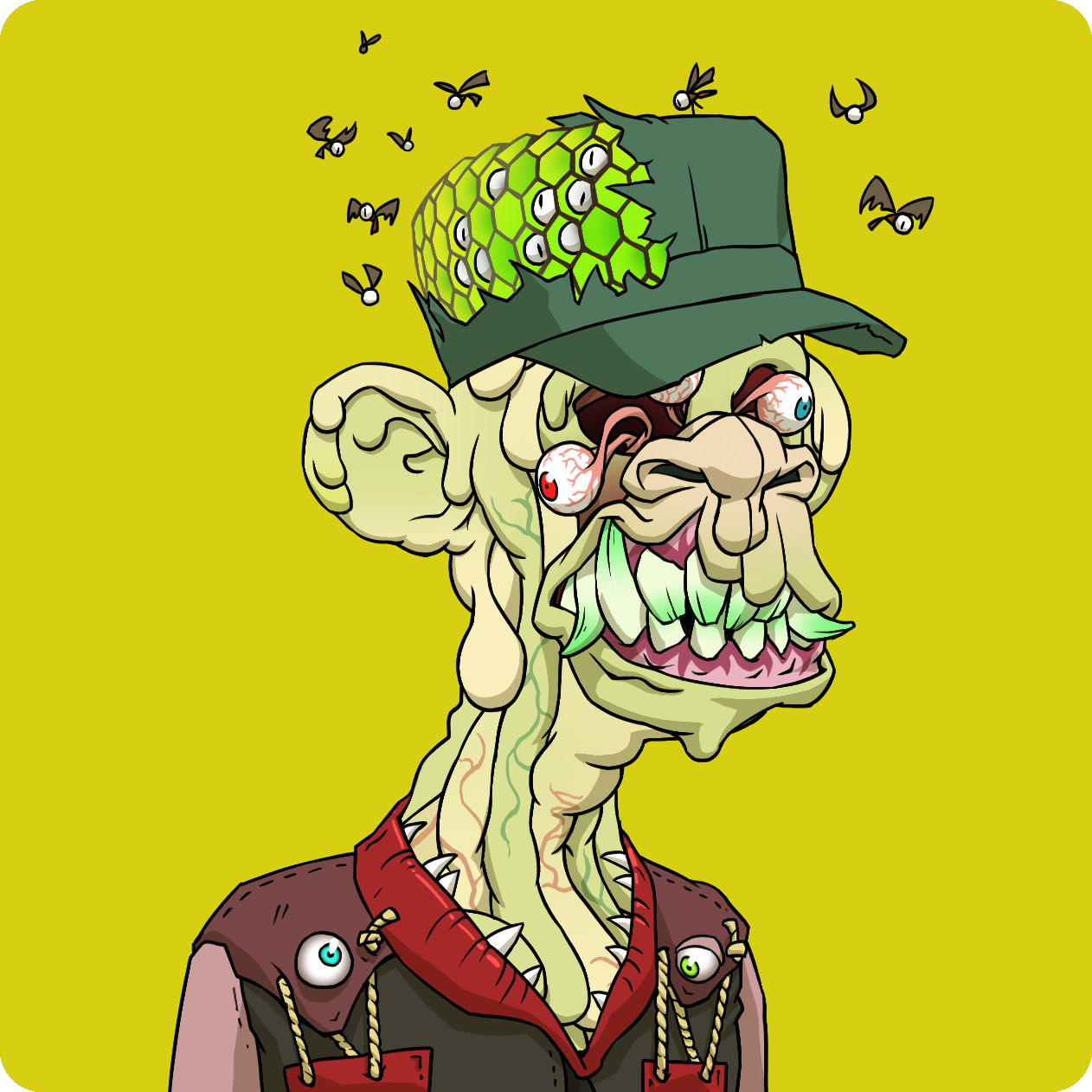 Yuga Labs - Mutant Ape Yacht Club - NFT # 3135