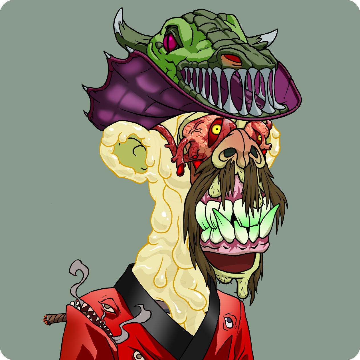 Yuga Labs - Mutant Ape Yacht Club - NFT # 728