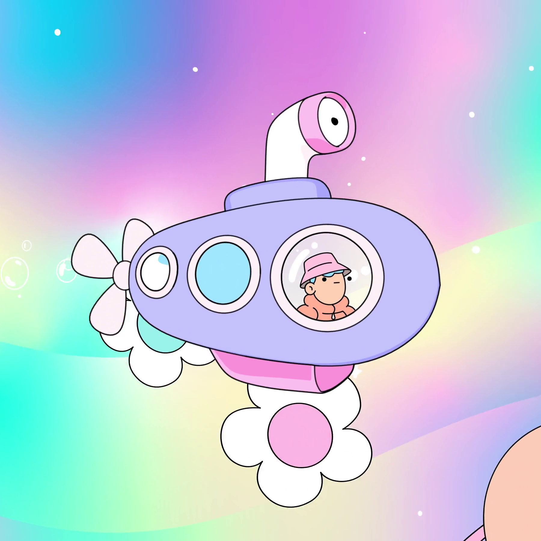 The Doodles Founders - Space Doodles - Space Doodle #9707 - NFT # 9707