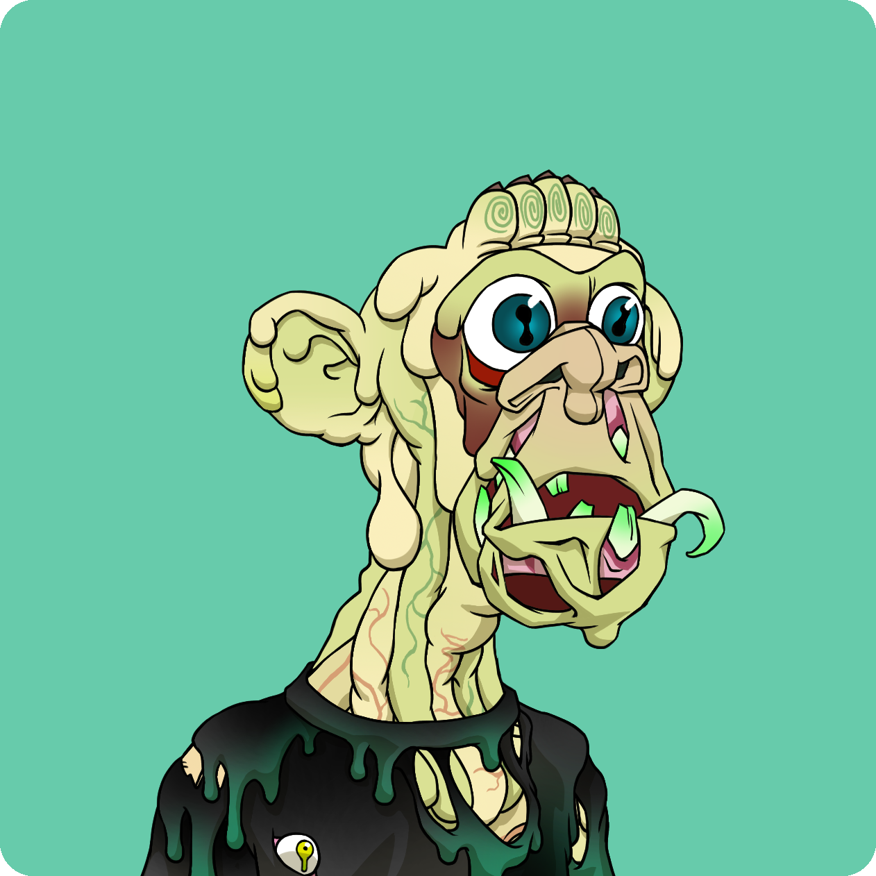 Yuga Labs - Mutant Ape Yacht Club - NFT # 4851