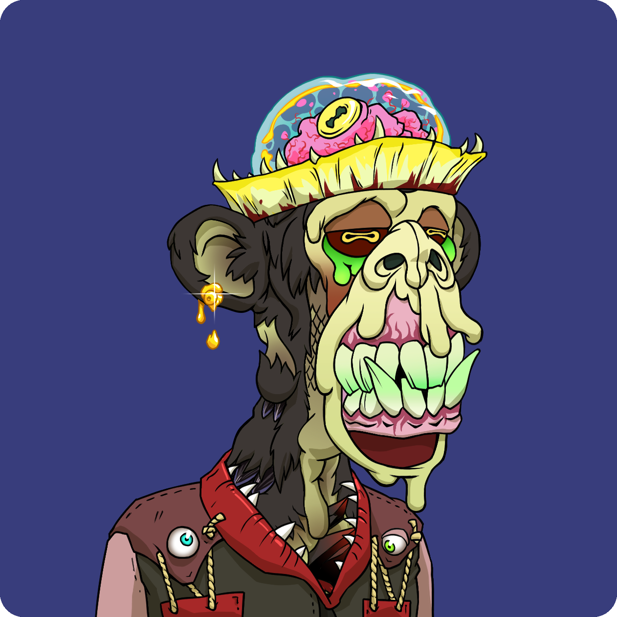 Yuga Labs - Mutant Ape Yacht Club - NFT # 21209