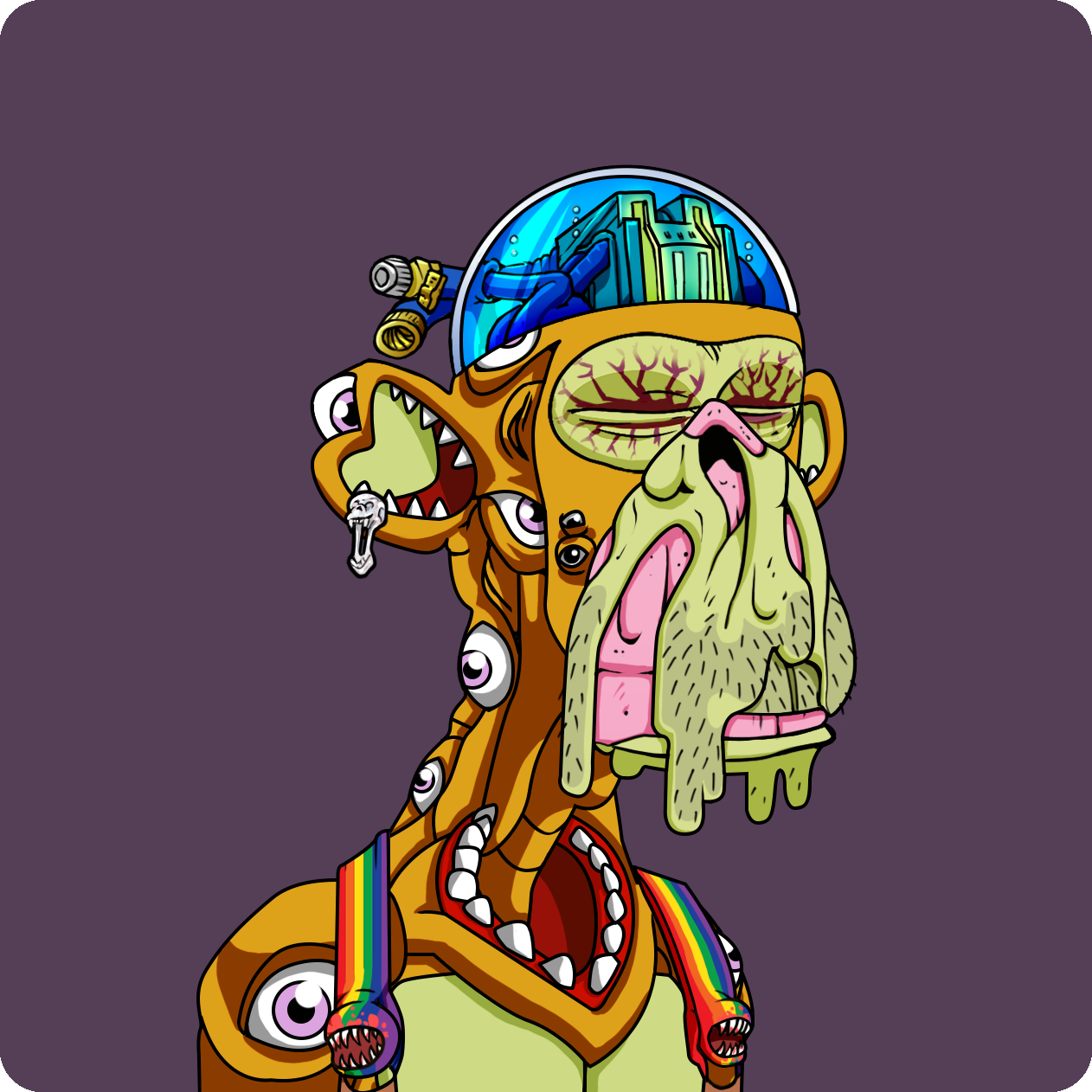 Yuga Labs - Mutant Ape Yacht Club - NFT # 24534