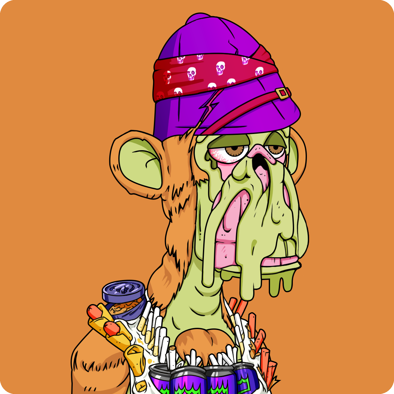 Yuga Labs - Mutant Ape Yacht Club - NFT # 3370