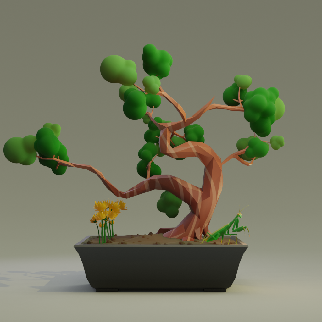 ZENFT Garden Society - Bonsai - Bonsai #135 - NFT # 135