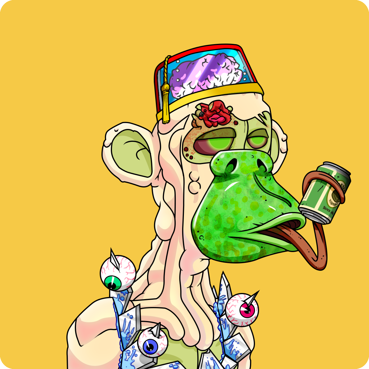 Yuga Labs - Mutant Ape Yacht Club - NFT # 16064