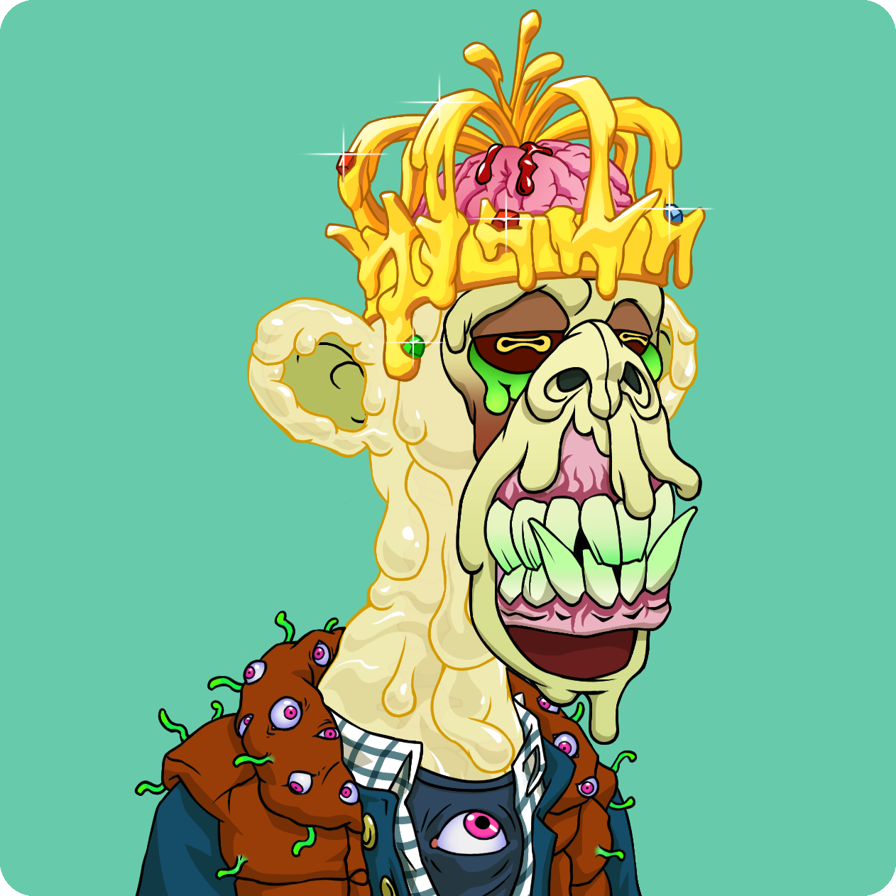 Yuga Labs - Mutant Ape Yacht Club - NFT # 6754