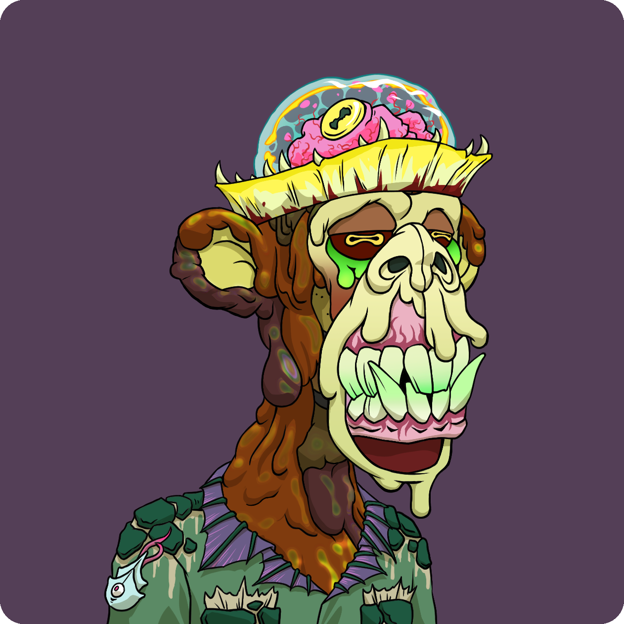 Yuga Labs - Mutant Ape Yacht Club - NFT # 4922