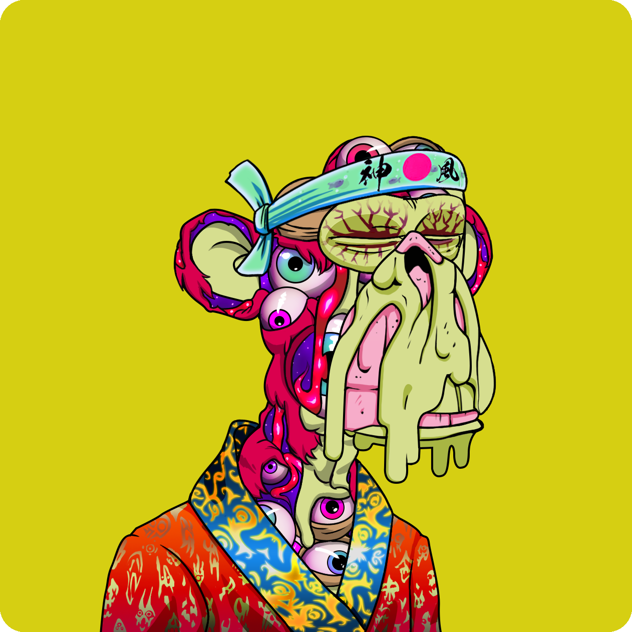 Yuga Labs - Mutant Ape Yacht Club - NFT # 19522