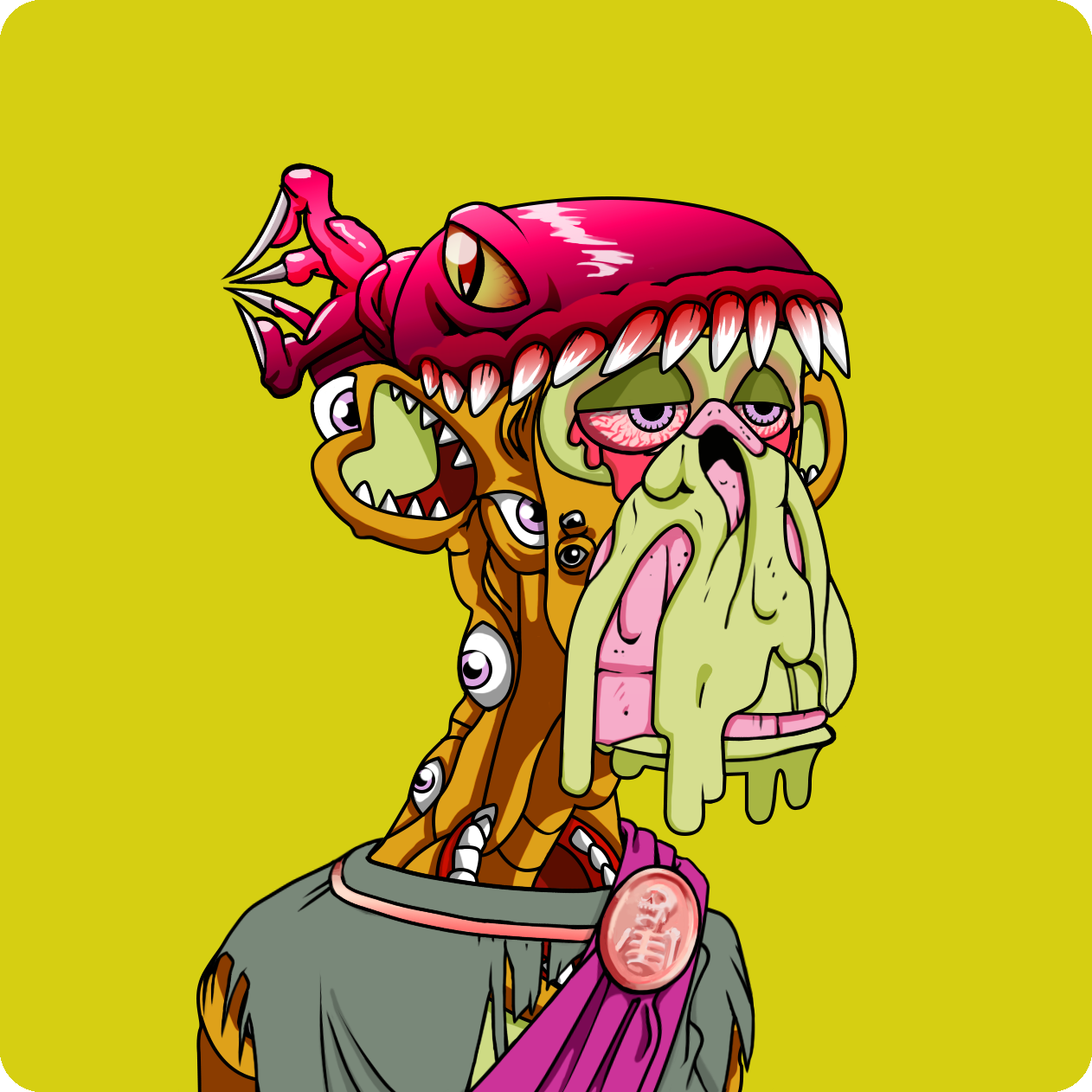 Yuga Labs - Mutant Ape Yacht Club - NFT # 10308