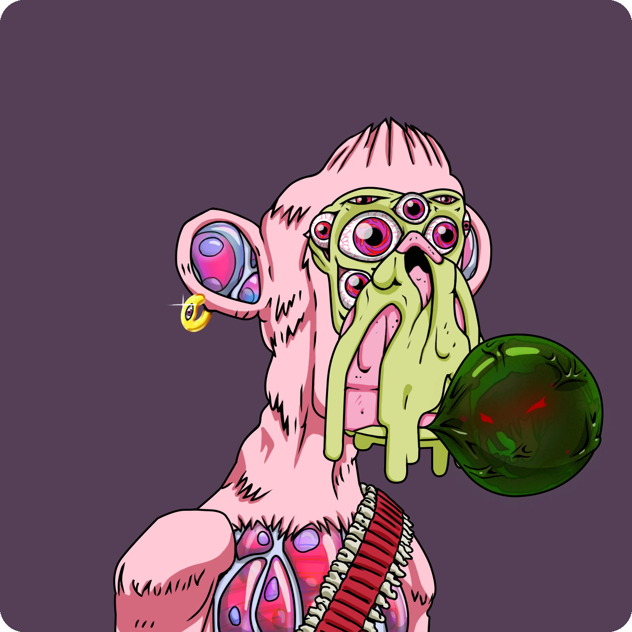 Yuga Labs - Mutant Ape Yacht Club - NFT # 1609