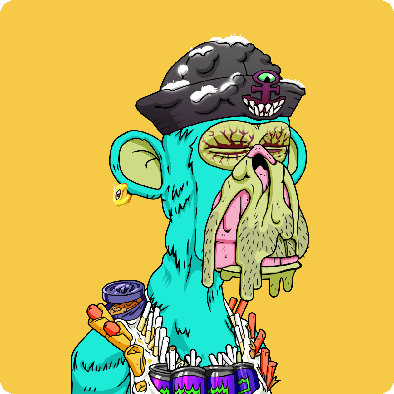 Yuga Labs - Mutant Ape Yacht Club - NFT # 20168